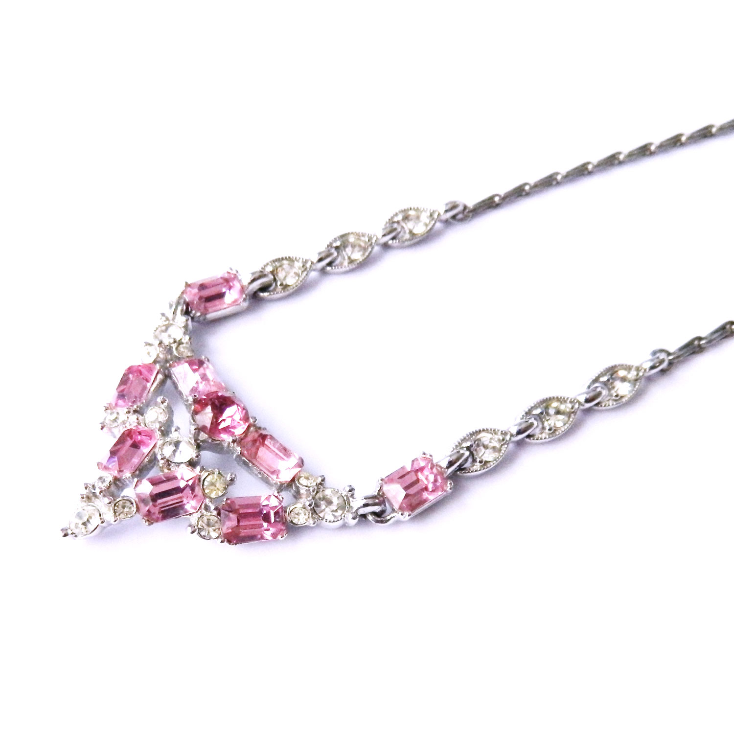 Bogoff rhinestone necklace