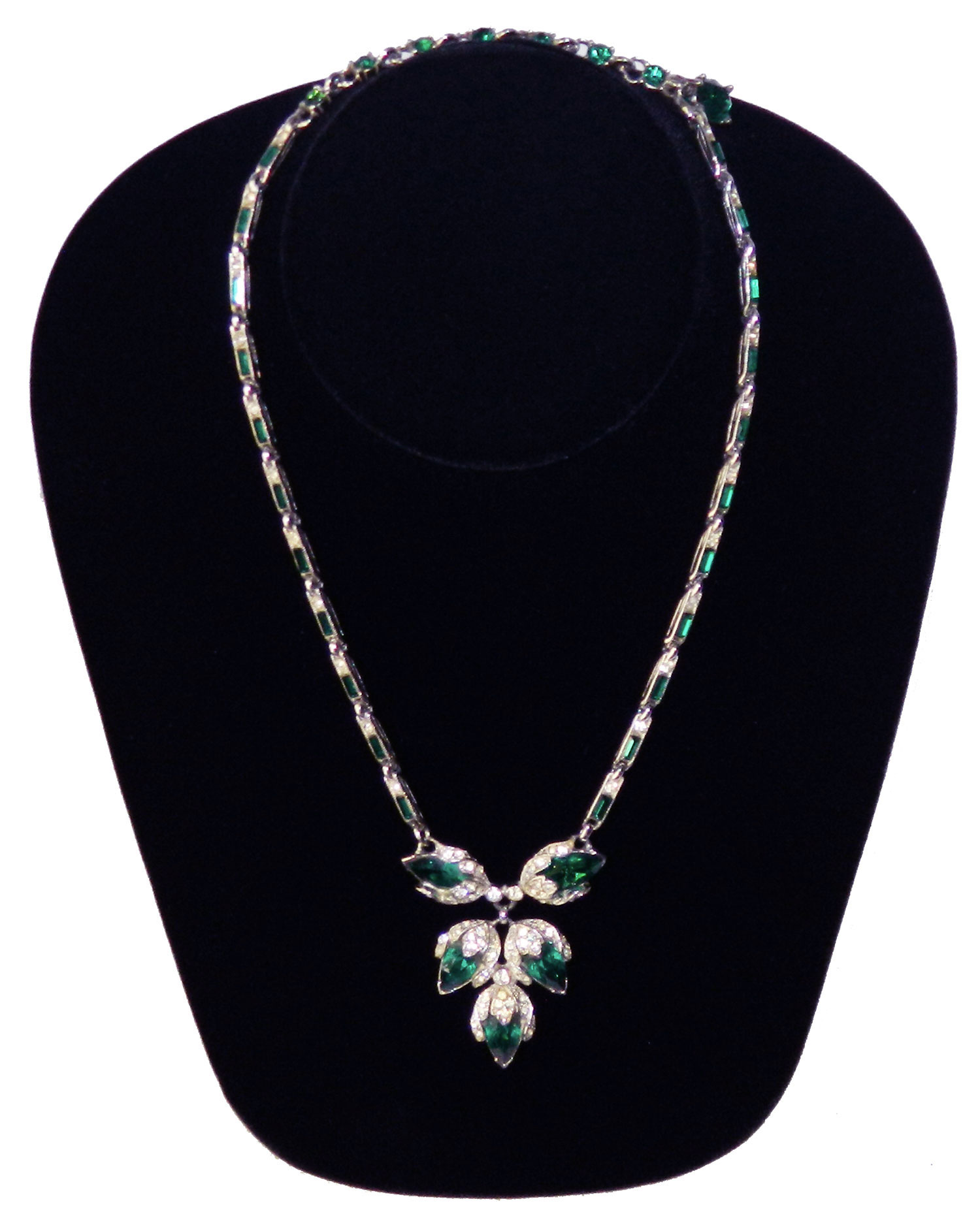 Bogoff rhinestone necklace