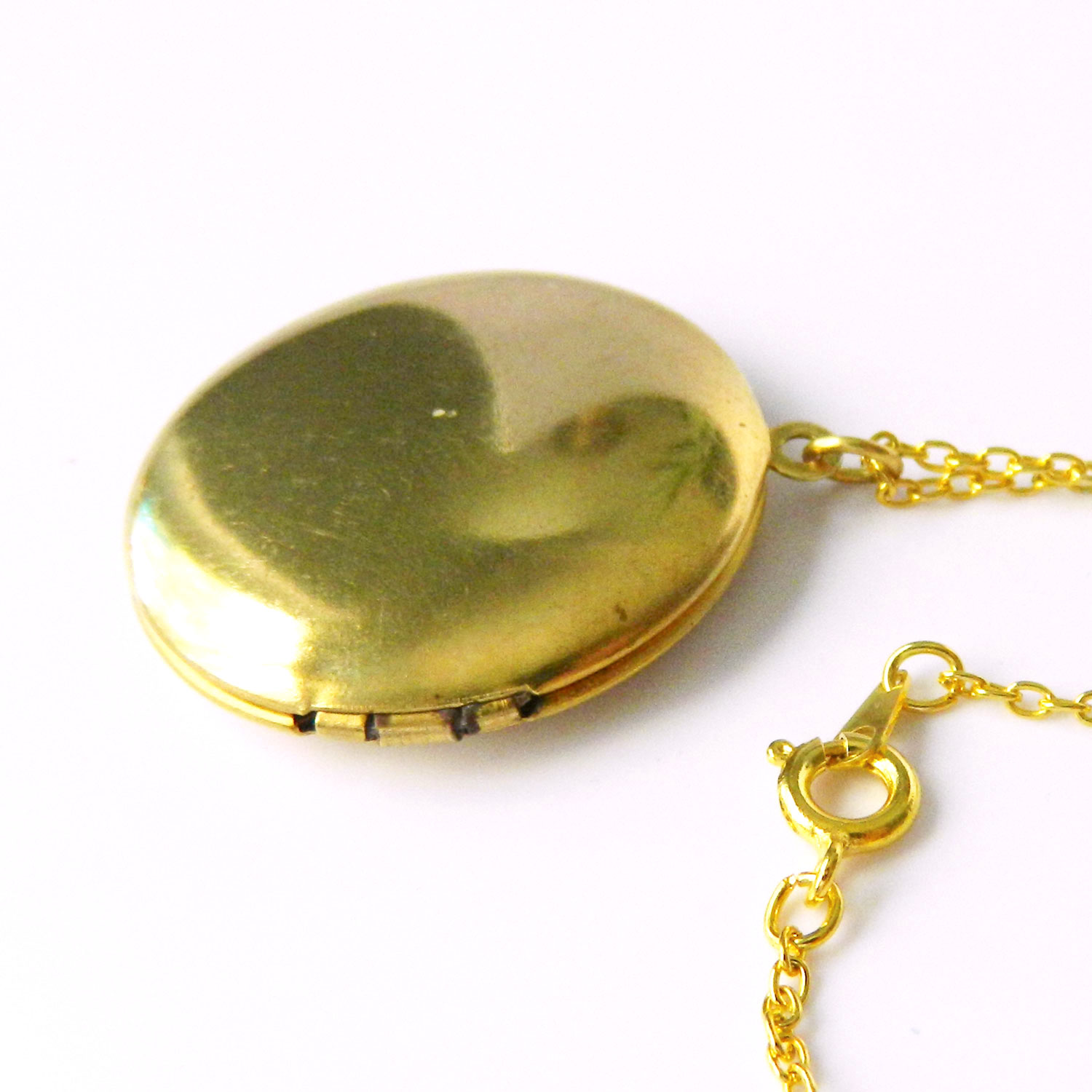 Vintage locket necklace