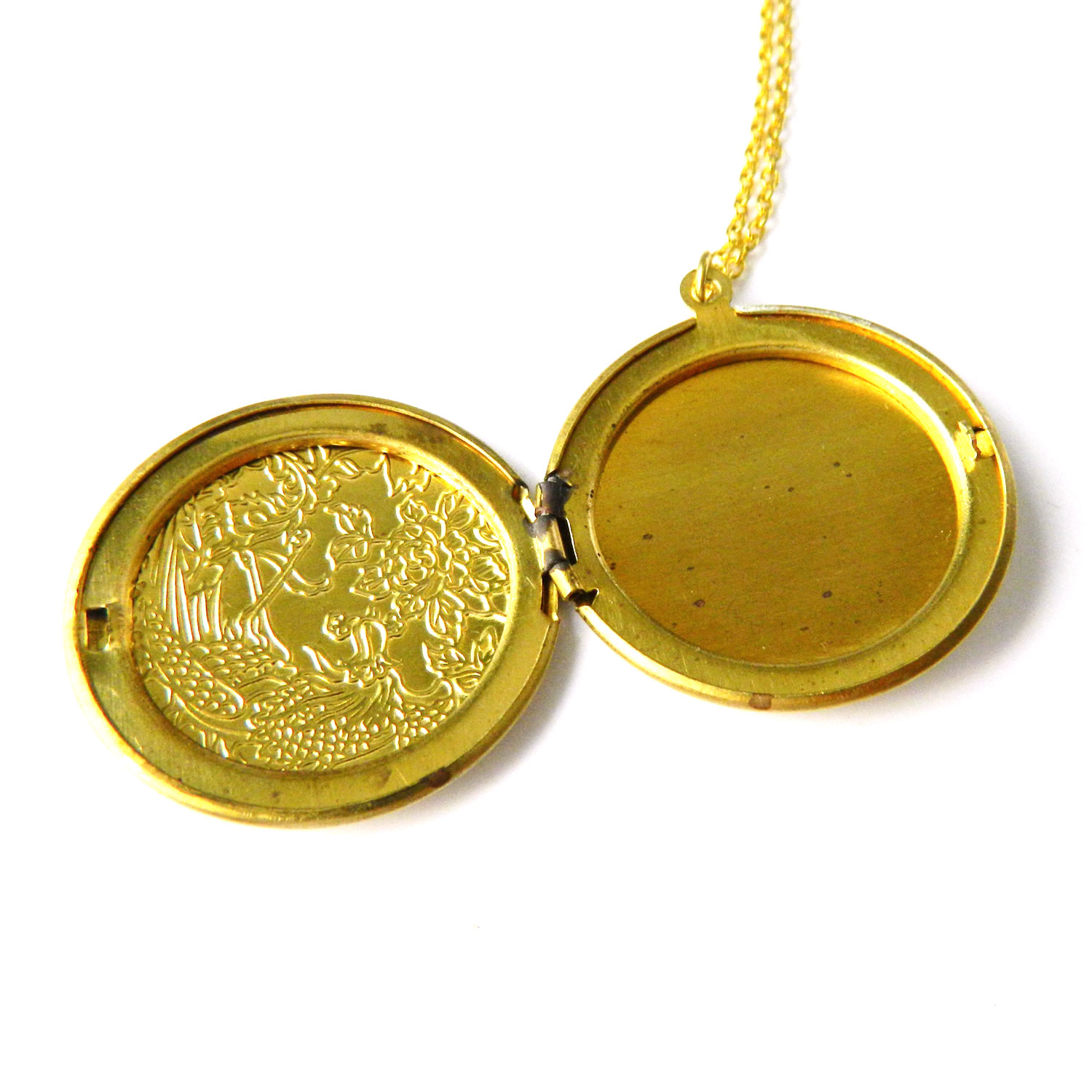 Vintage locket necklace