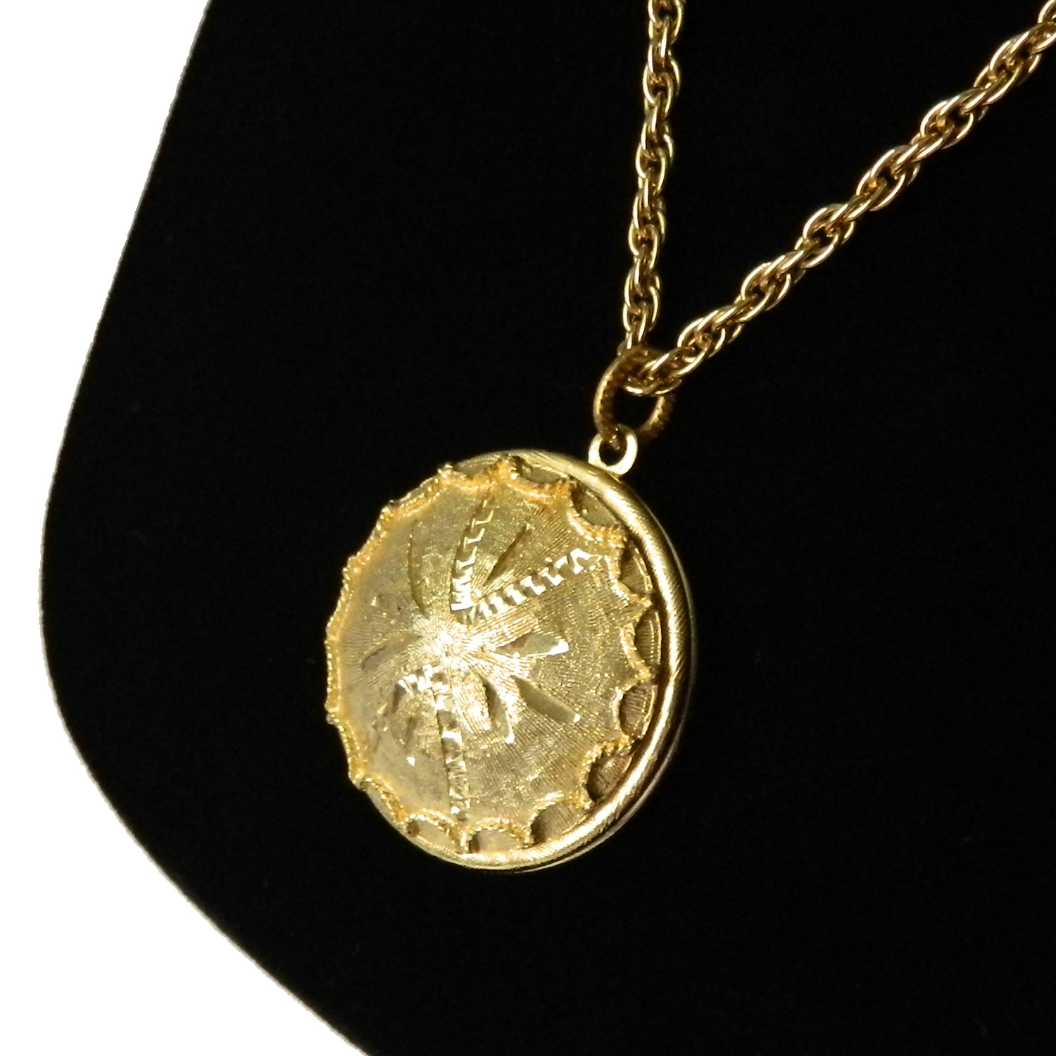 Vintage locket necklace