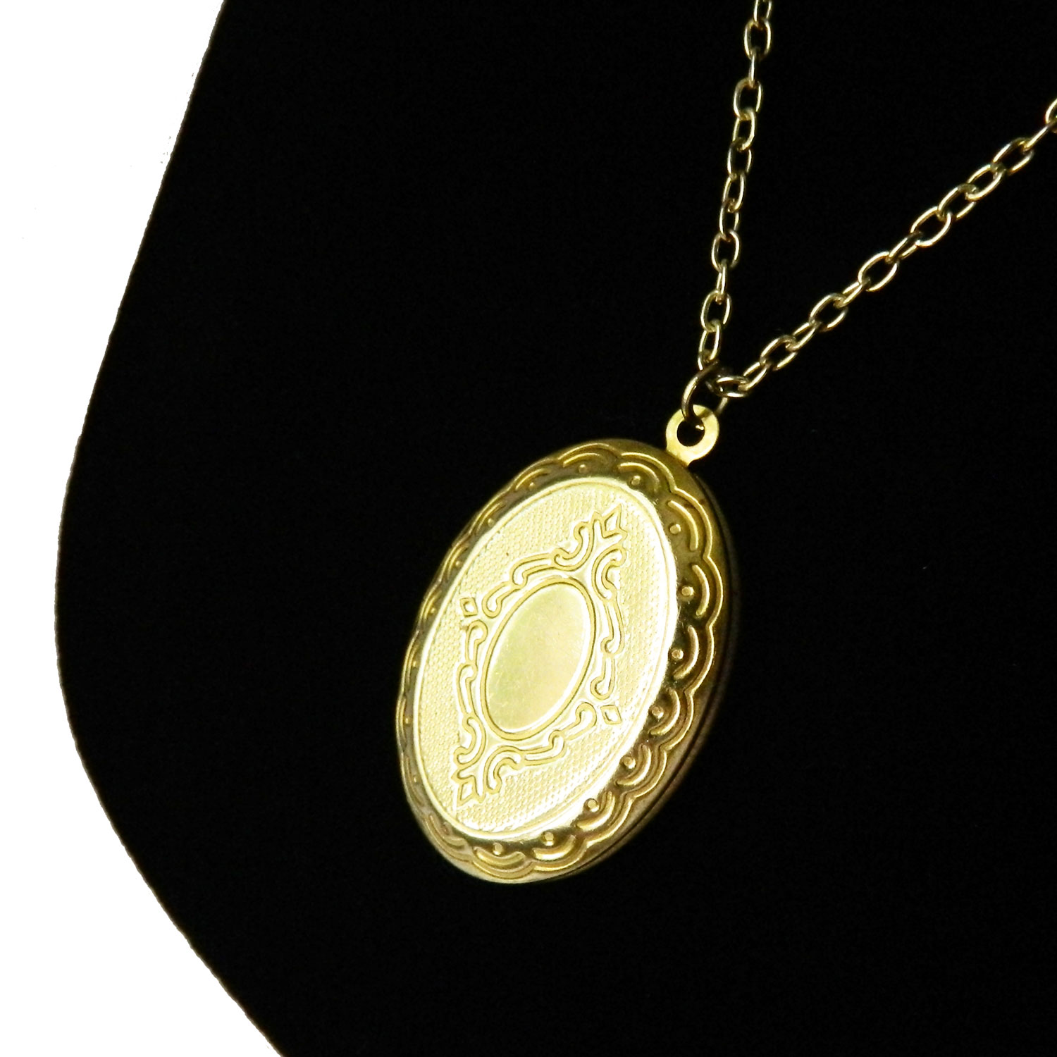 Vintage locket necklace