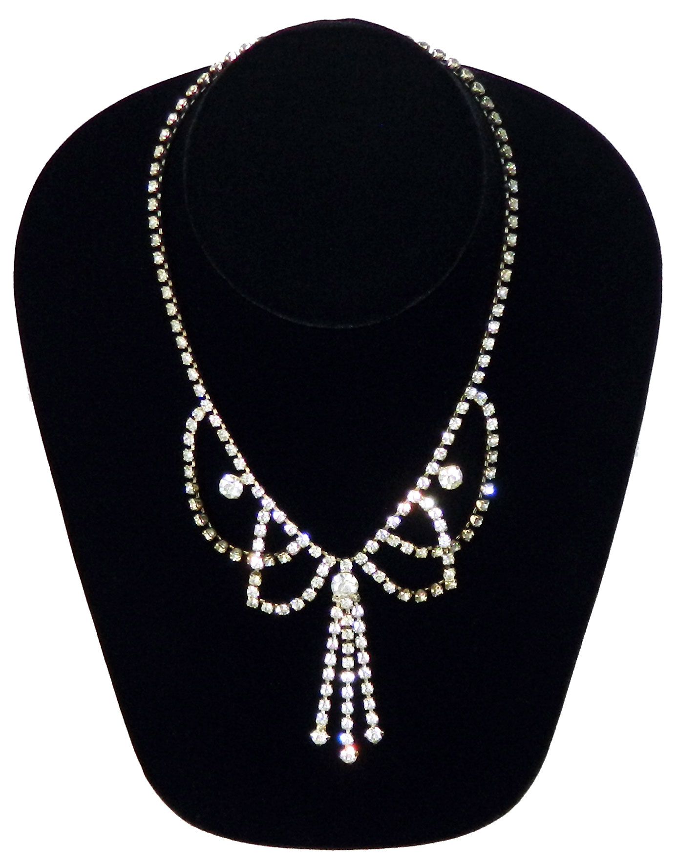 La Rel rhinestone necklace