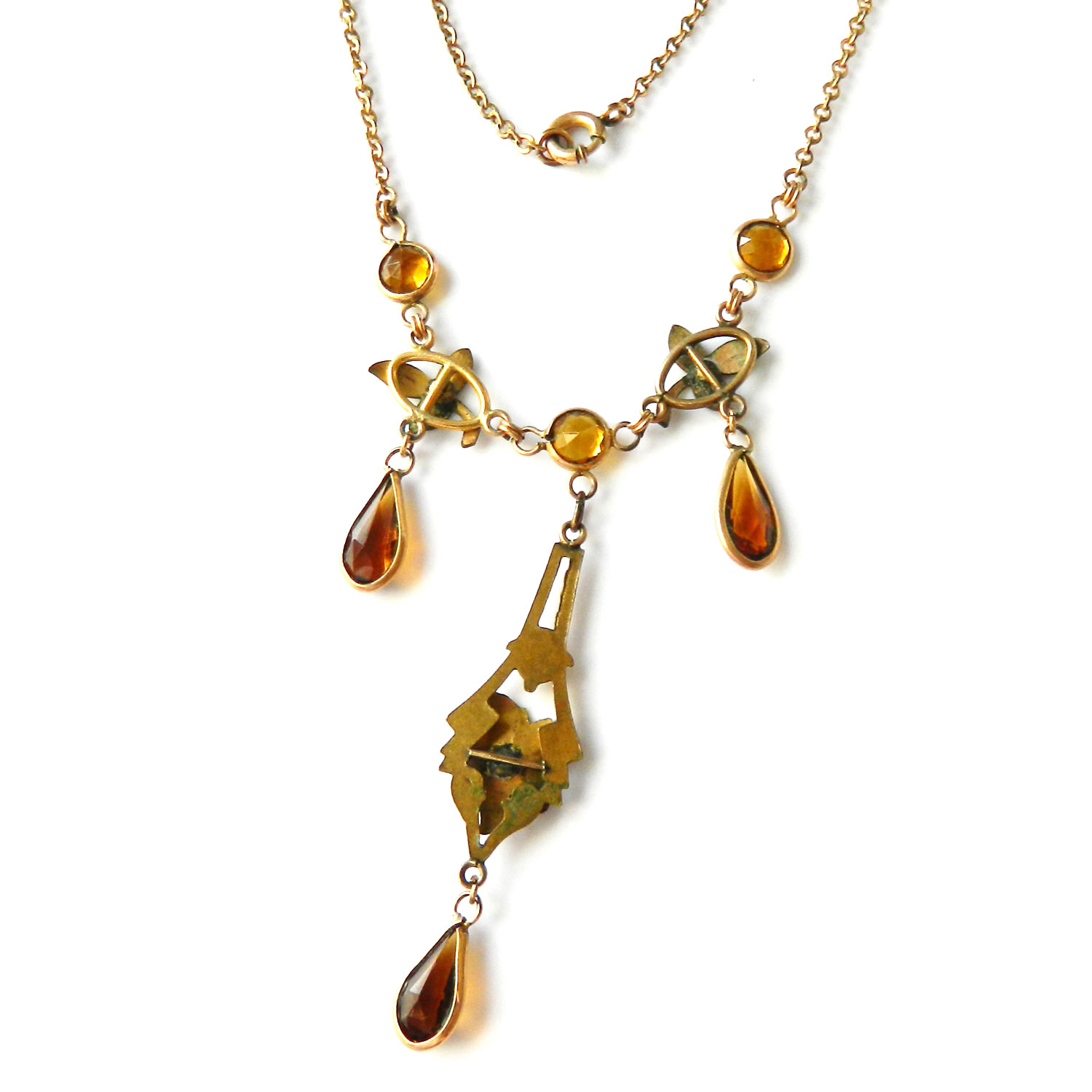 Antique lavalier necklace