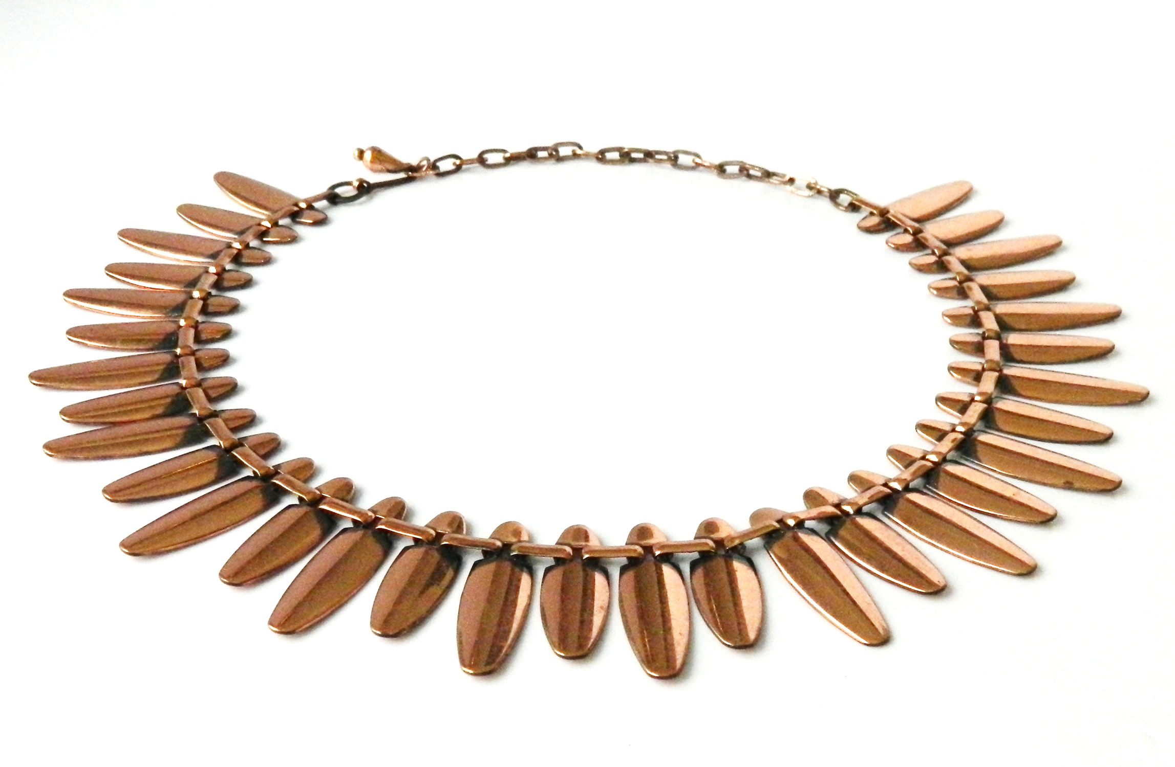 1950s Renoir copper necklace