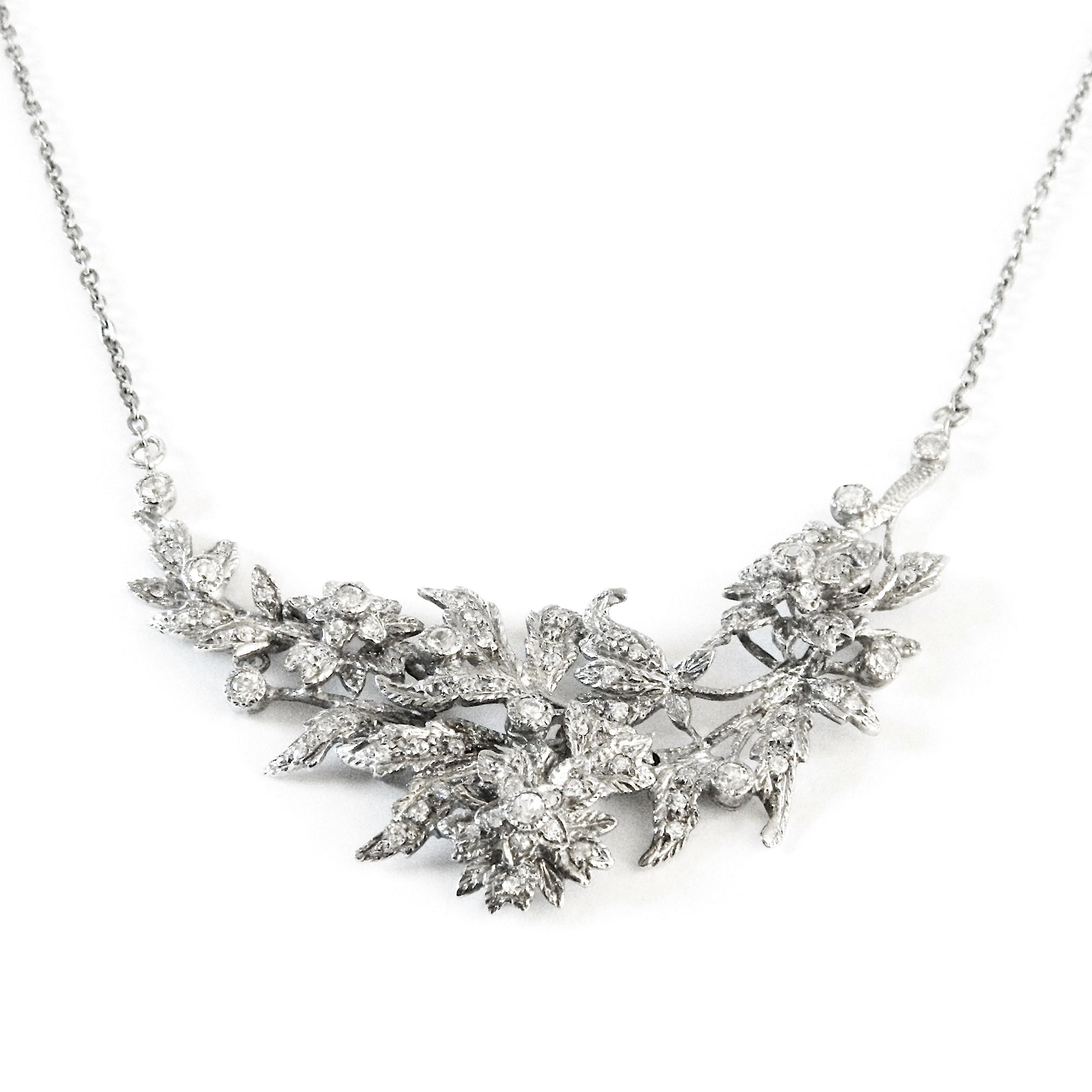 Vintage rhinestone necklace