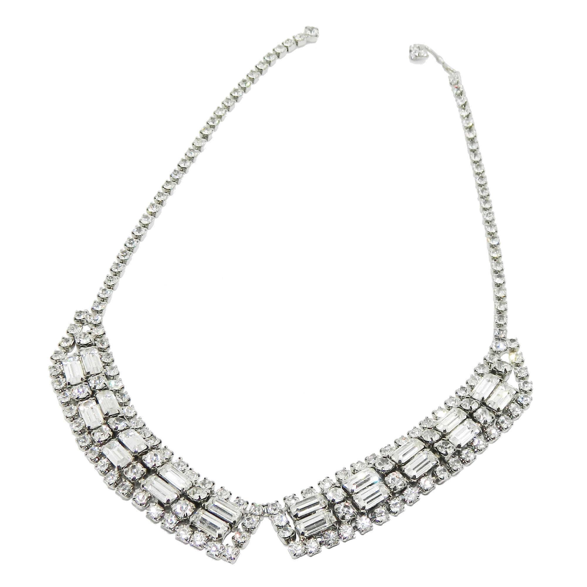 1950s Rhinestone Necklace