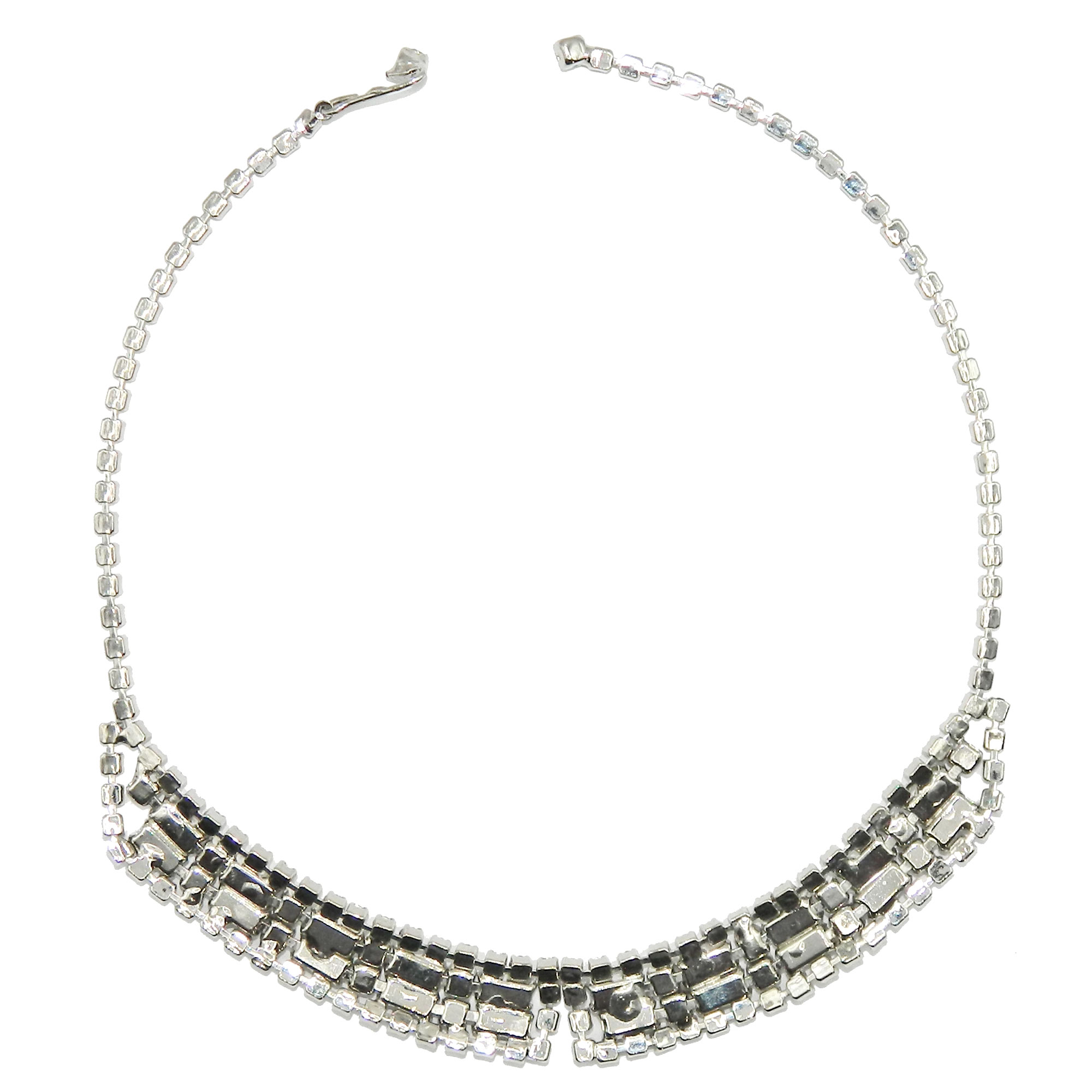 1950s Rhinestone Necklace