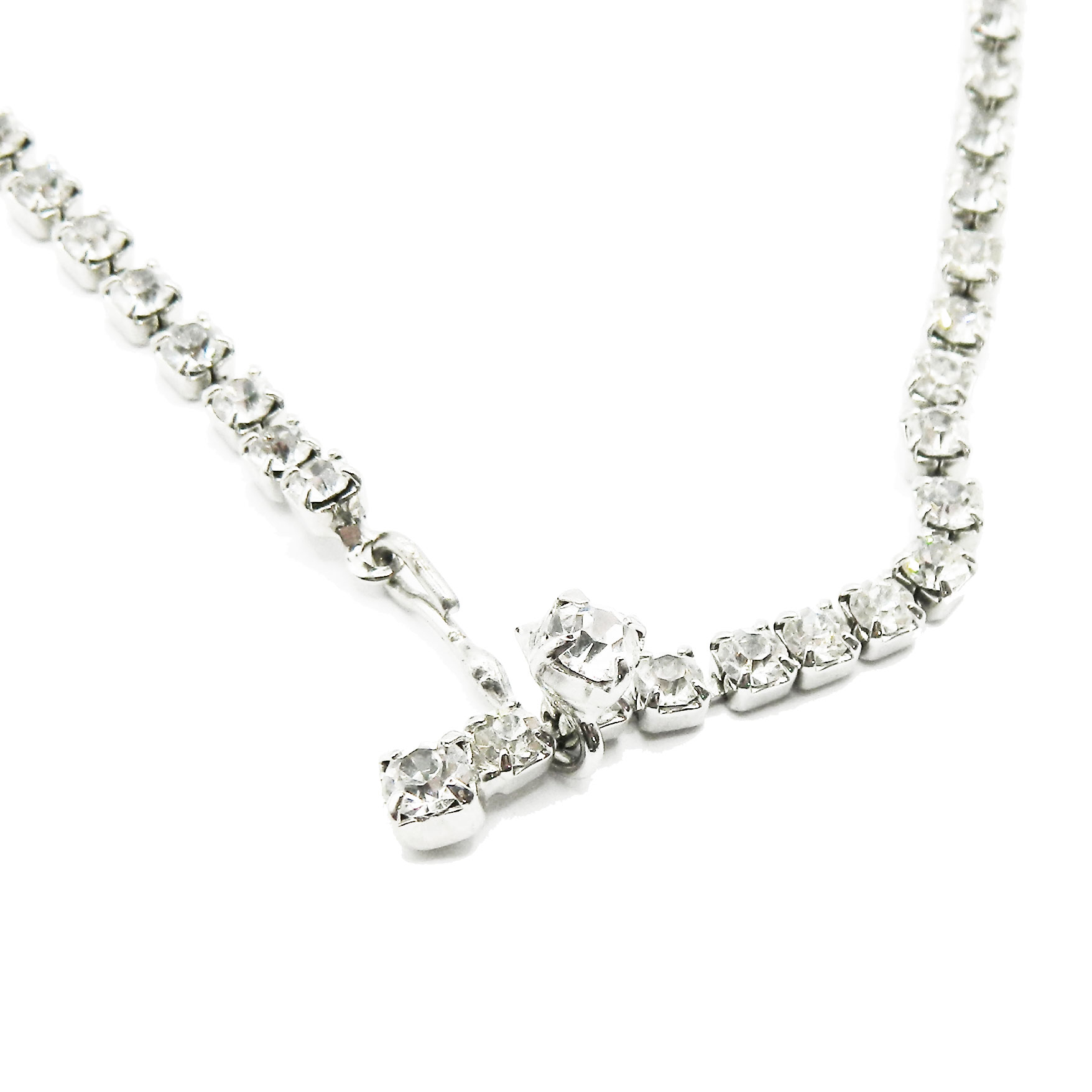 1950s Rhinestone Necklace