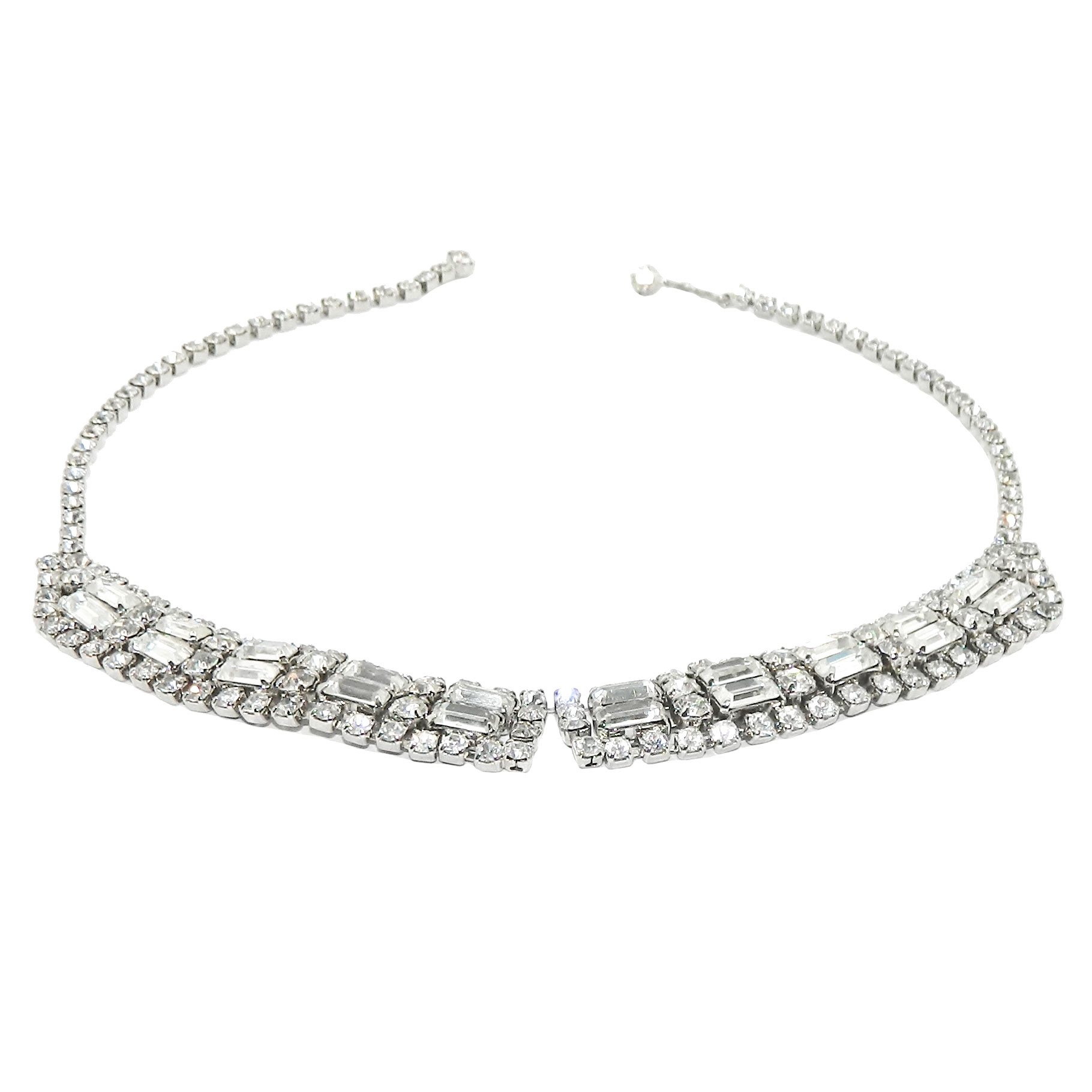 1950s Rhinestone Necklace