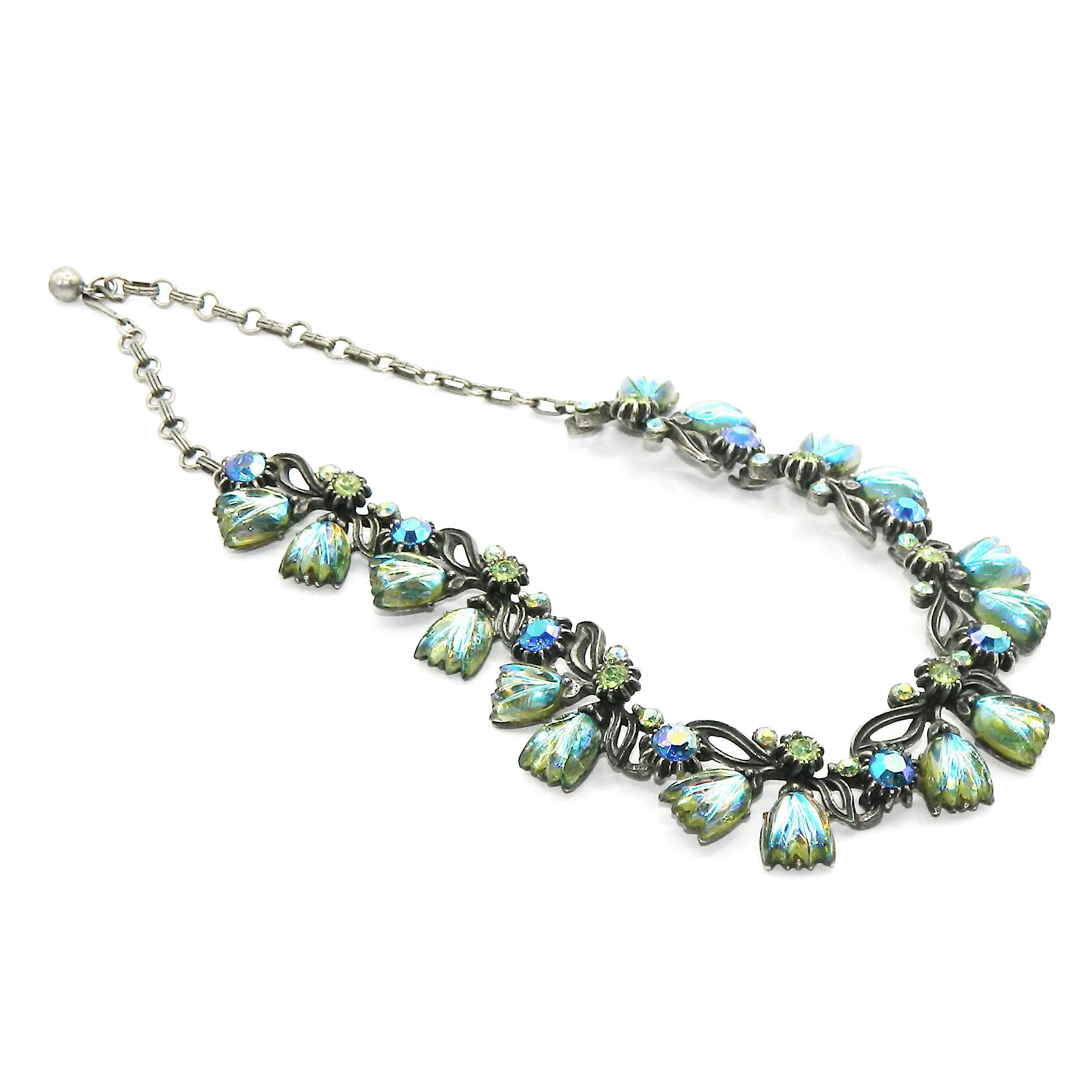 Florenza rhinestone necklace