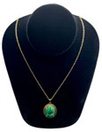 Jade pendant necklace