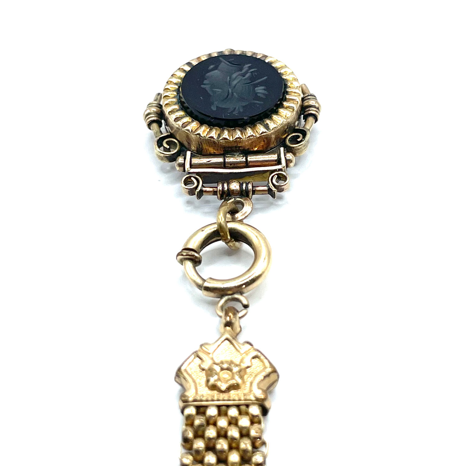 Antique watch fob locket