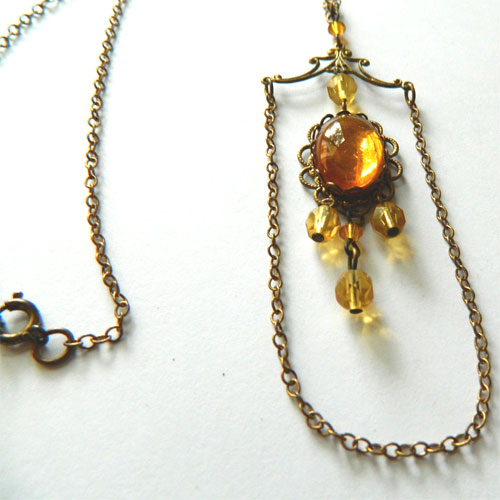 Art nouveau necklace