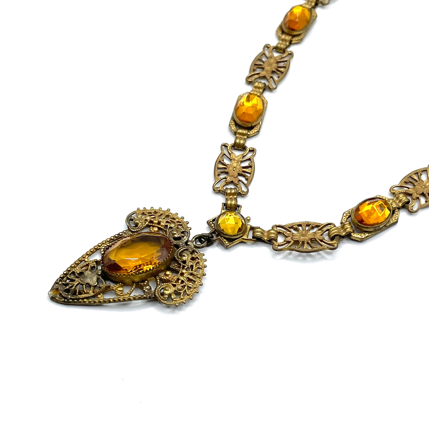 Antique Filigree Necklace