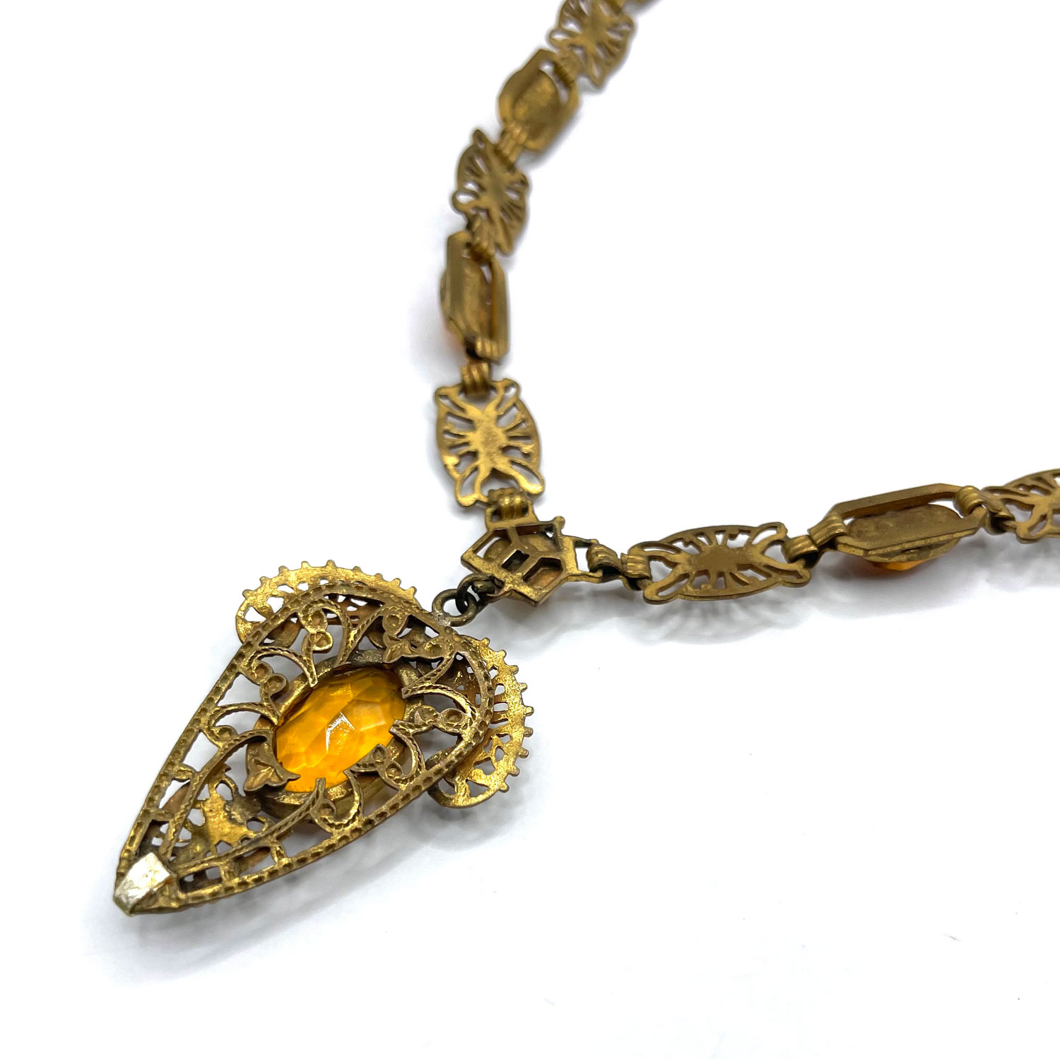 antique amber necklace