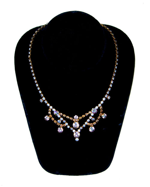 Vintage rhinestone necklace