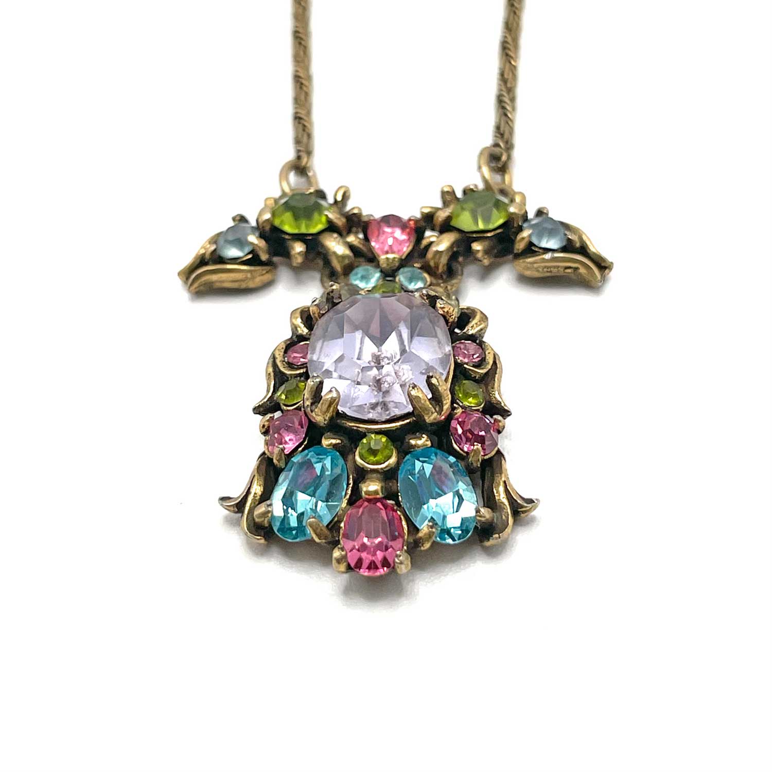 Hollycraft pendant necklace set