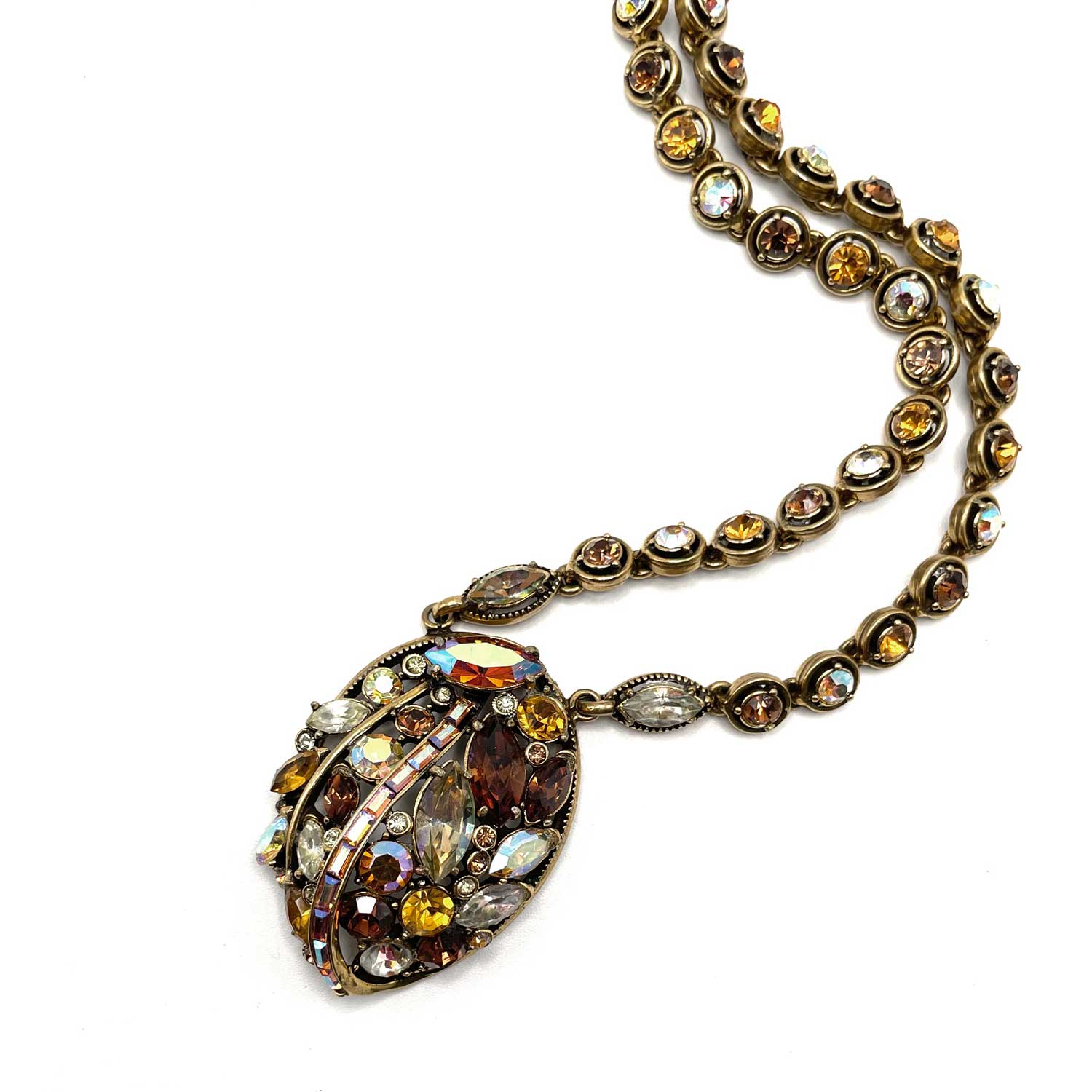 Hollycraft pendant necklace set