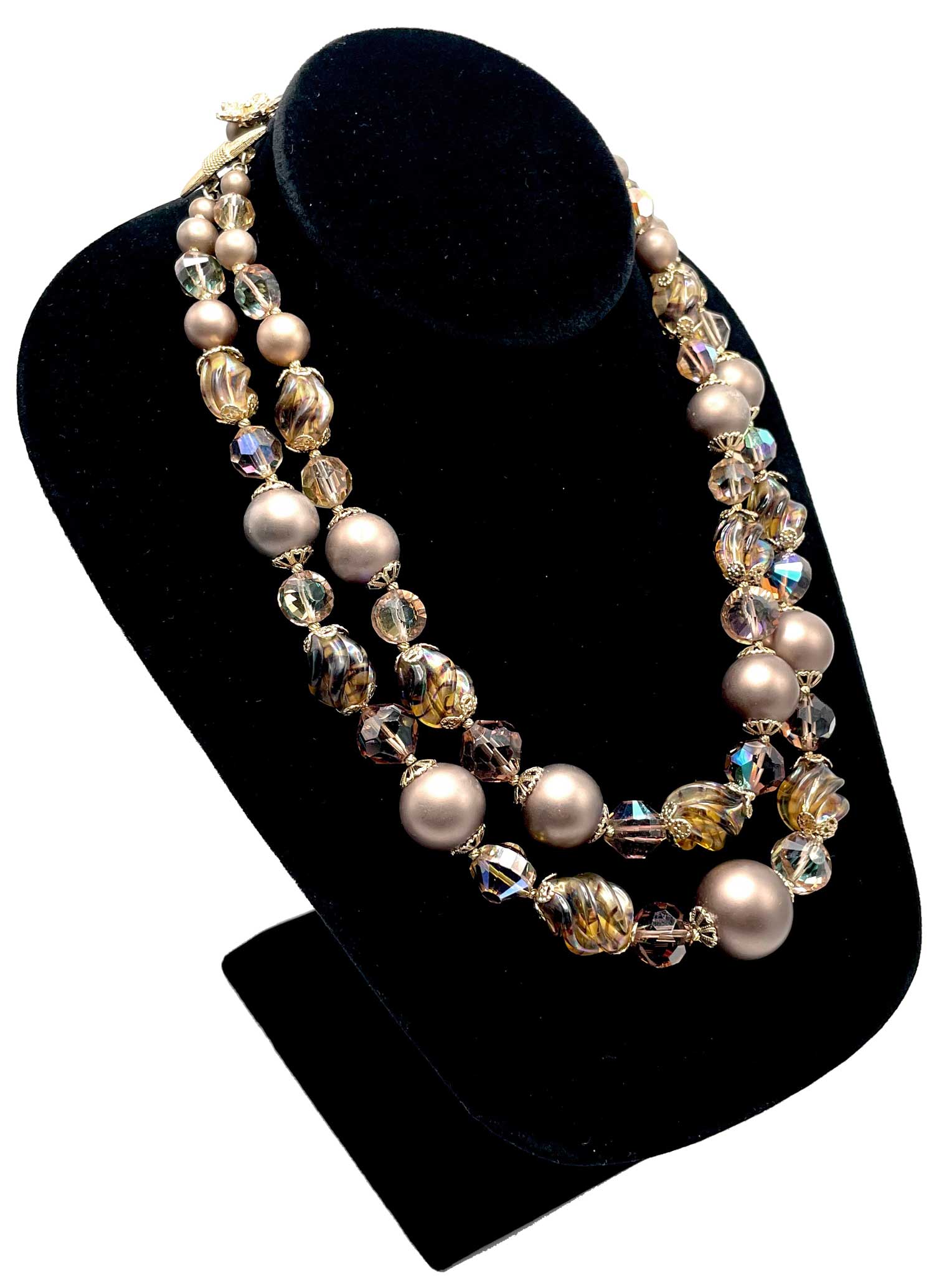 Vendome beaded necklace