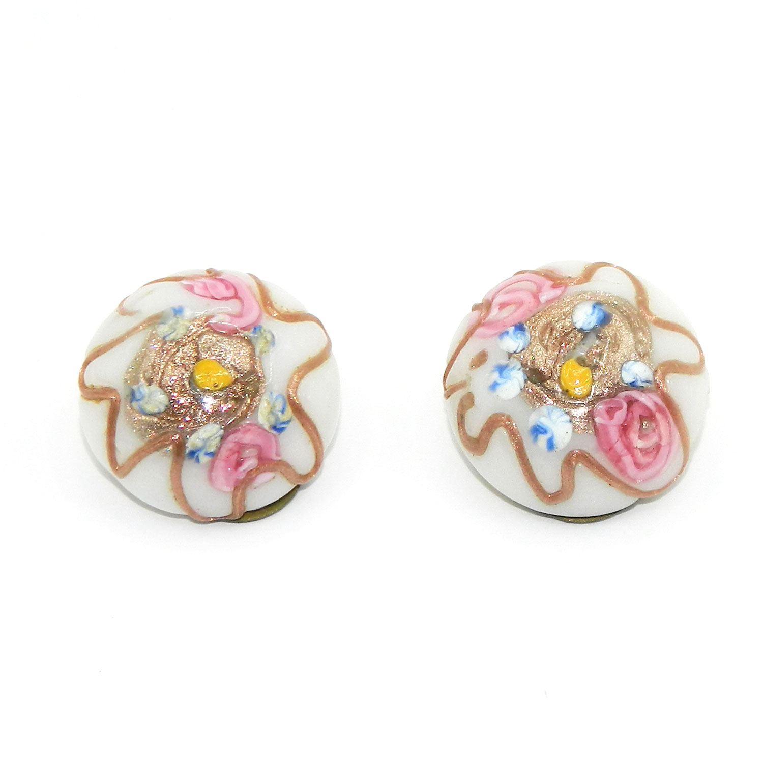 Italian wedding cake bead necklace set