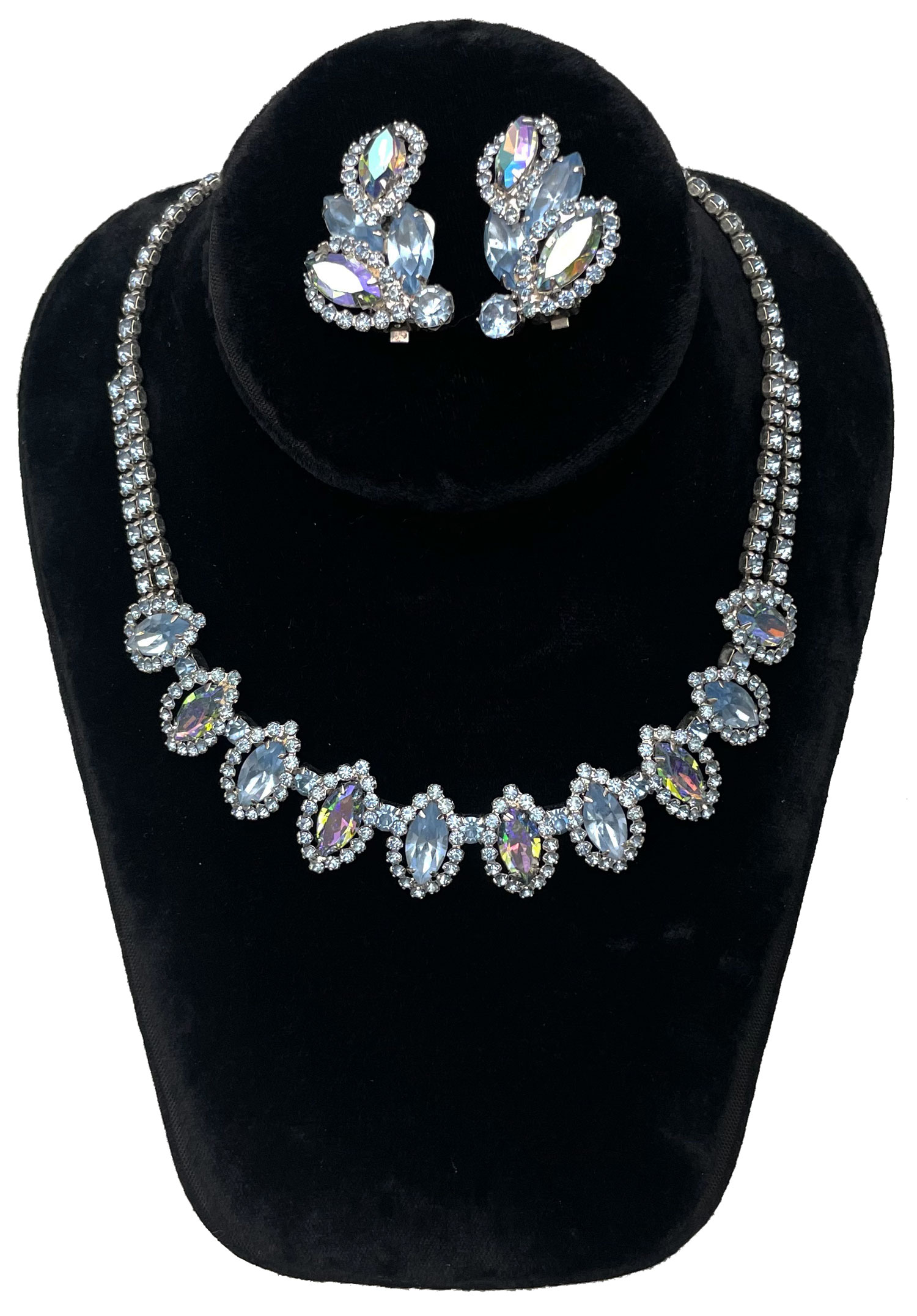 1950s Weiss necklace and earring set