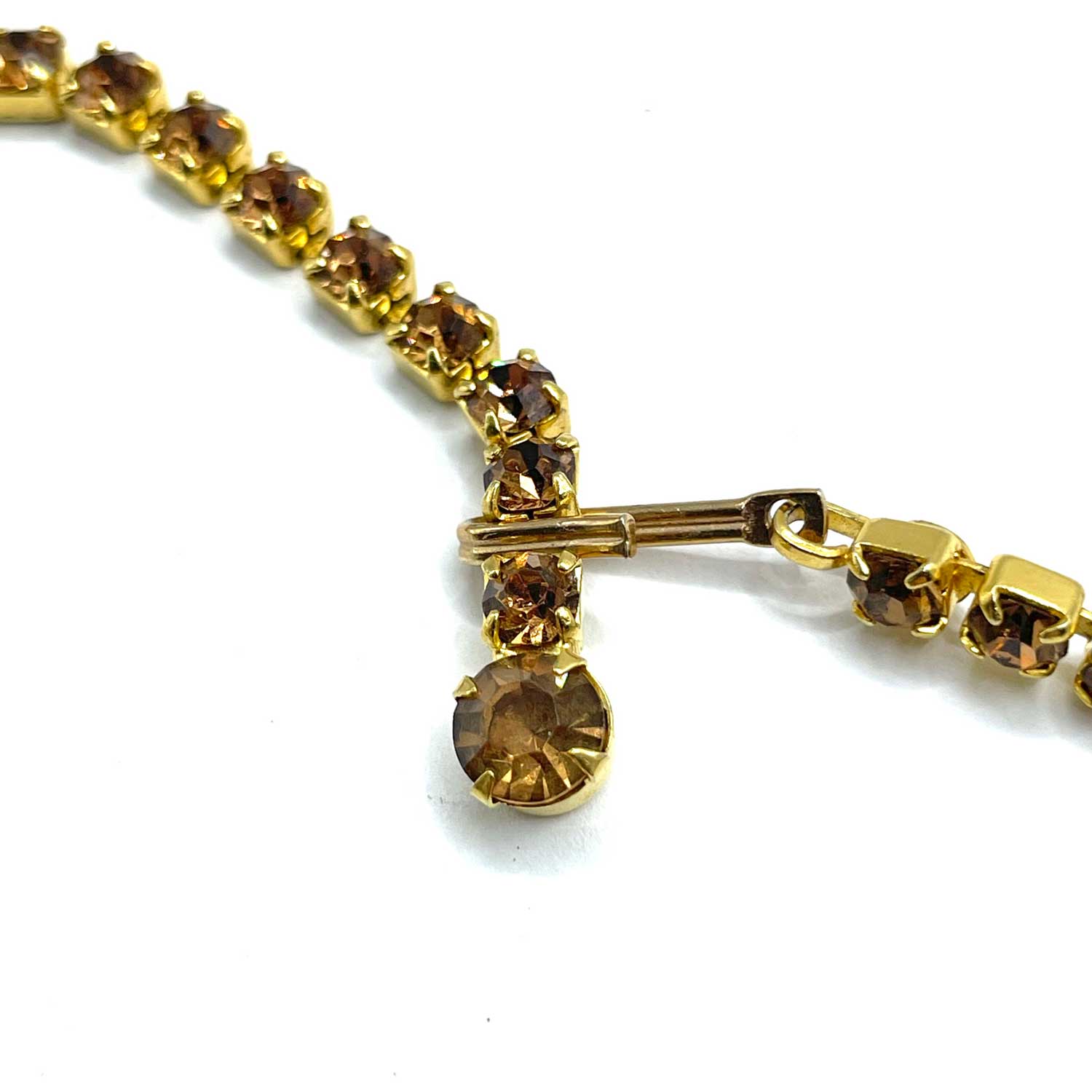 Juliana rhinestone necklace and earring set