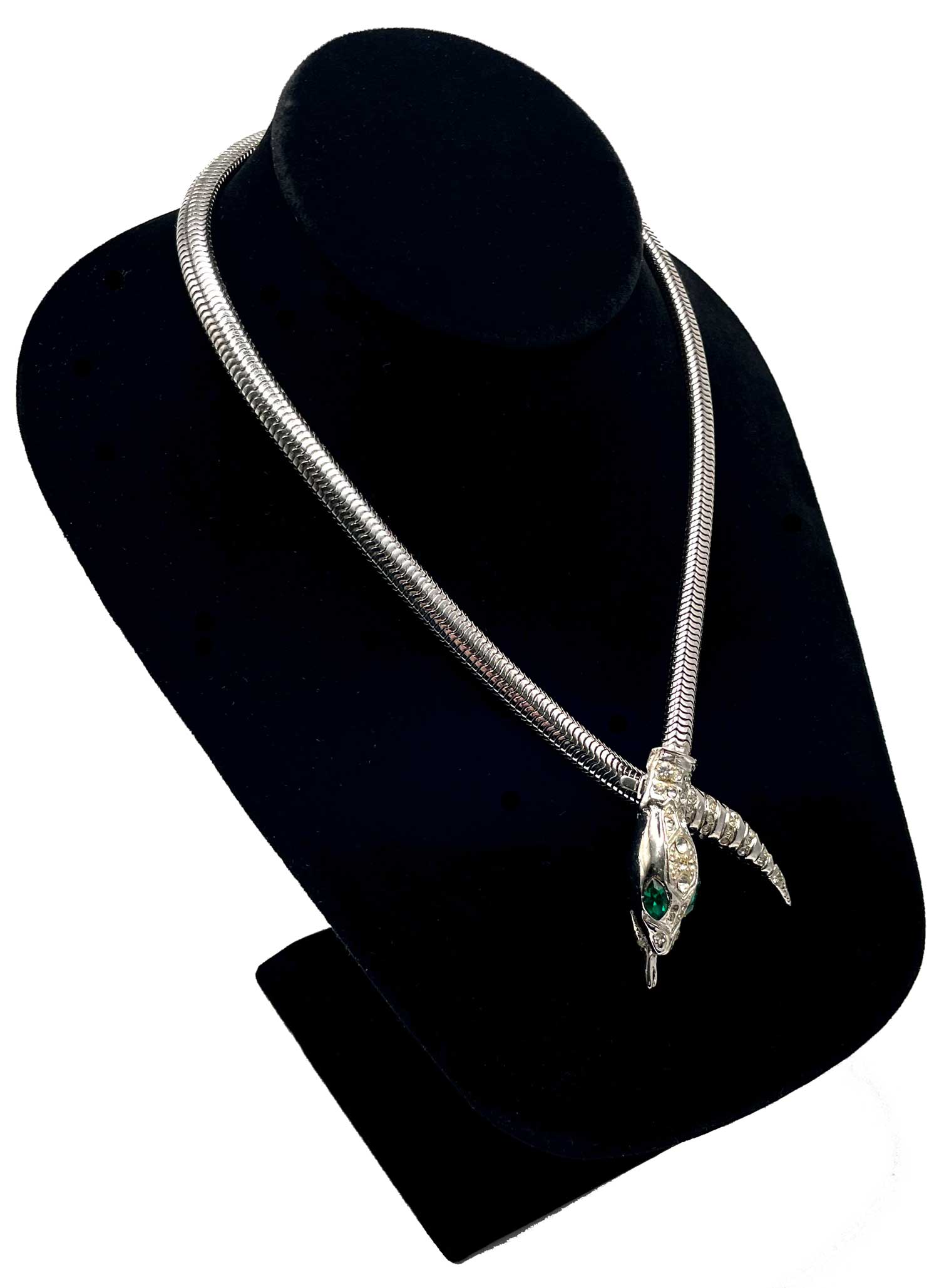 1940s Coro snake necklace set