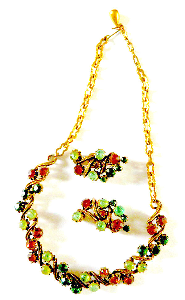 Florenza necklace and earring set