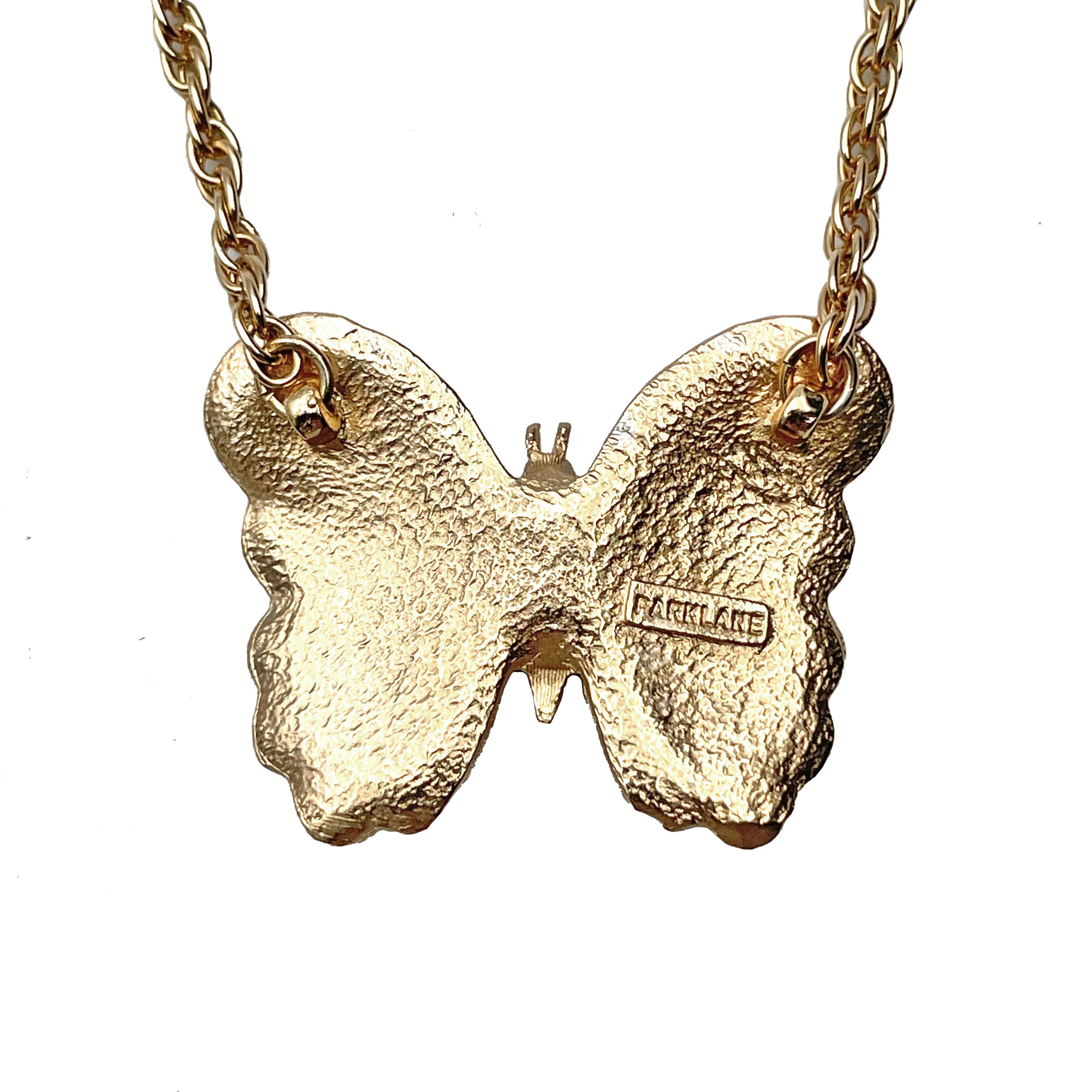1970's butterfly necklace