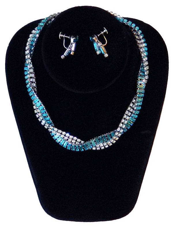 1950's rhinestone choker