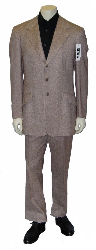 1970 S Bill Blass 3 Button Wool Suit   Nsuit7 