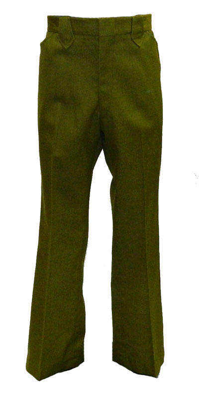 1960's men's western cut flared trousers