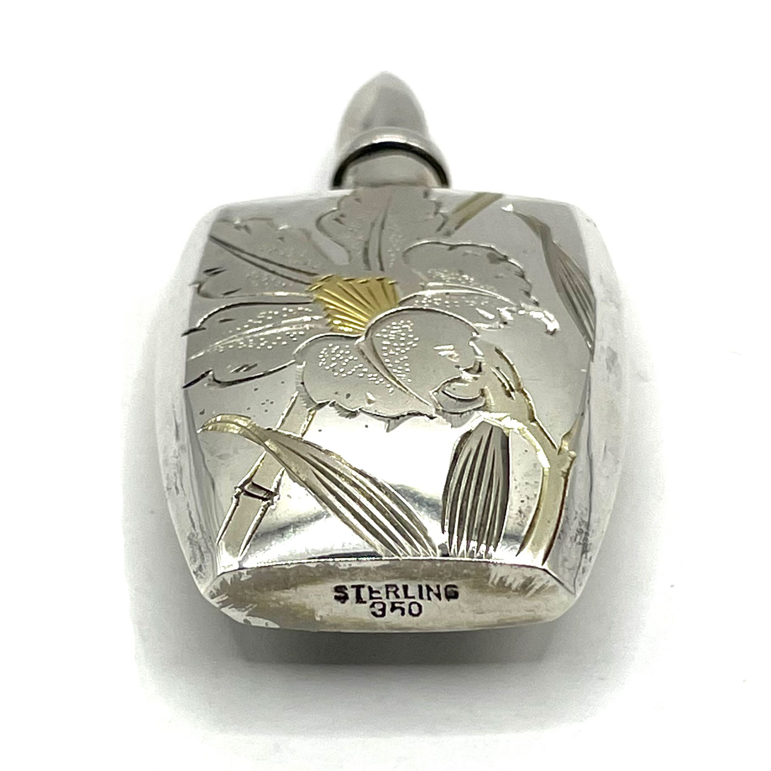 Sterling perfume bottle