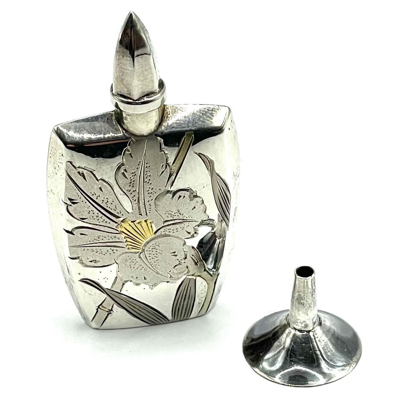 Sterling perfume bottle