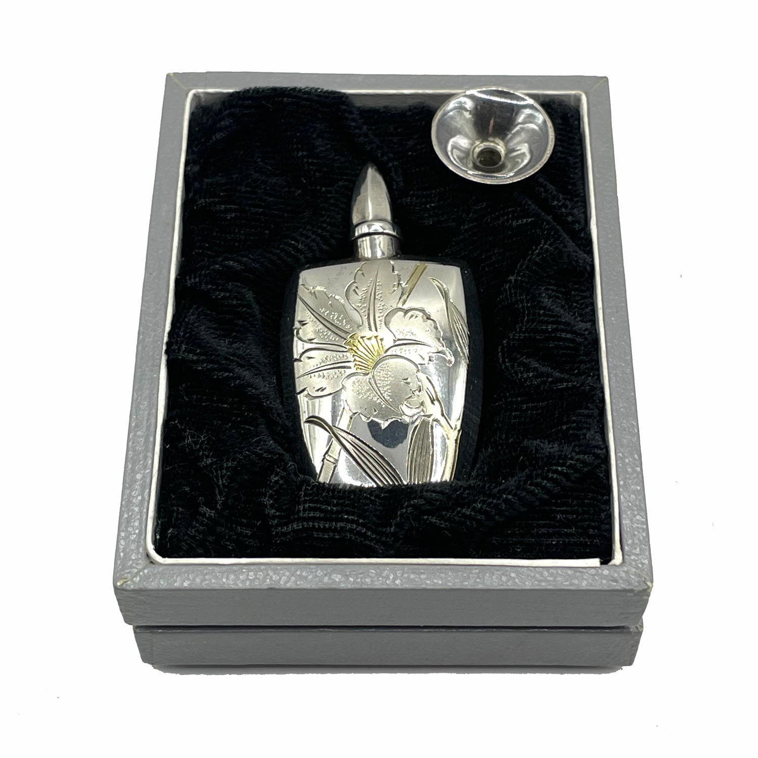 Sterling perfume bottle