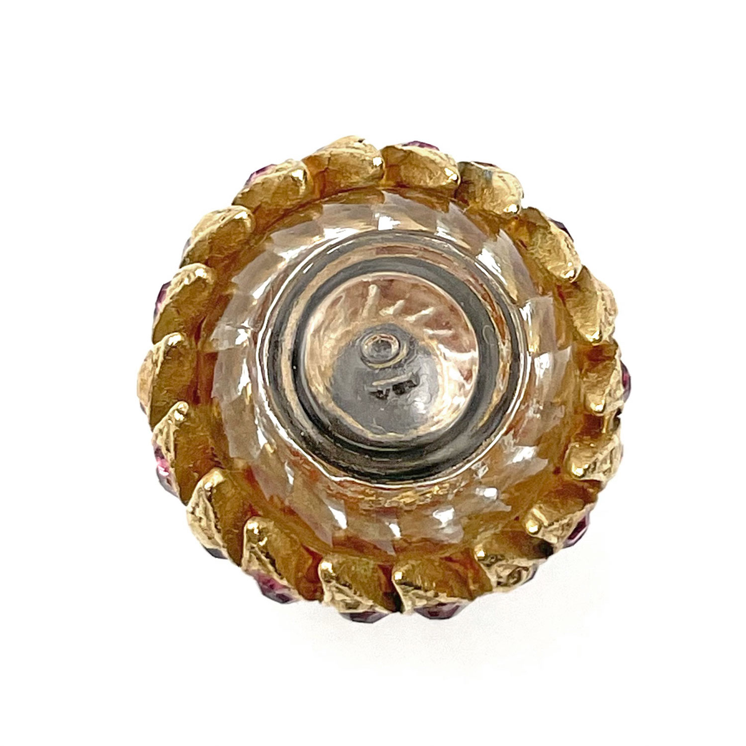 vintage rhinestone perfume bottle