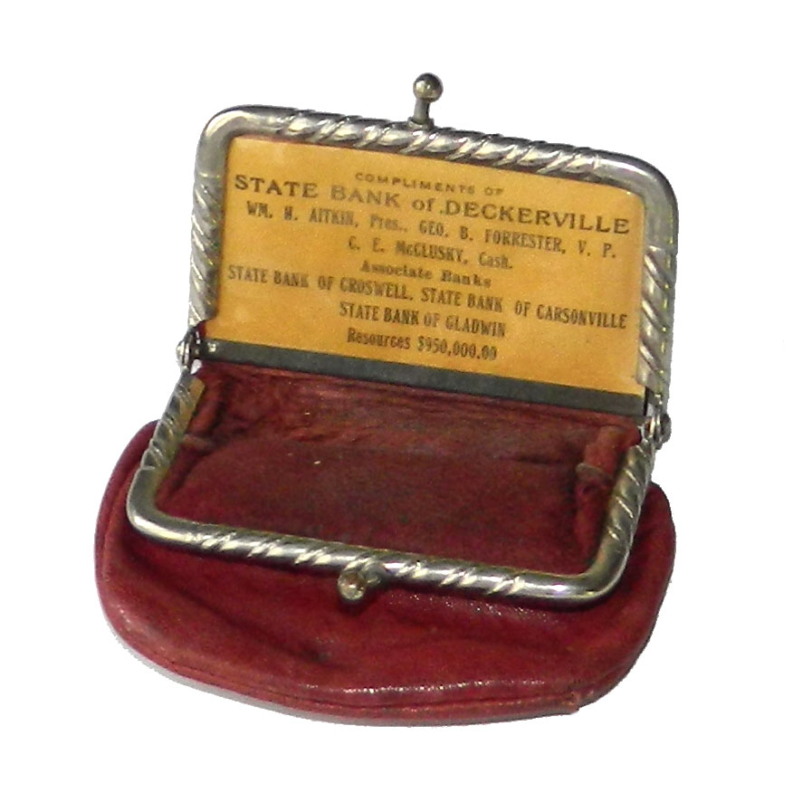 Antique coin purse