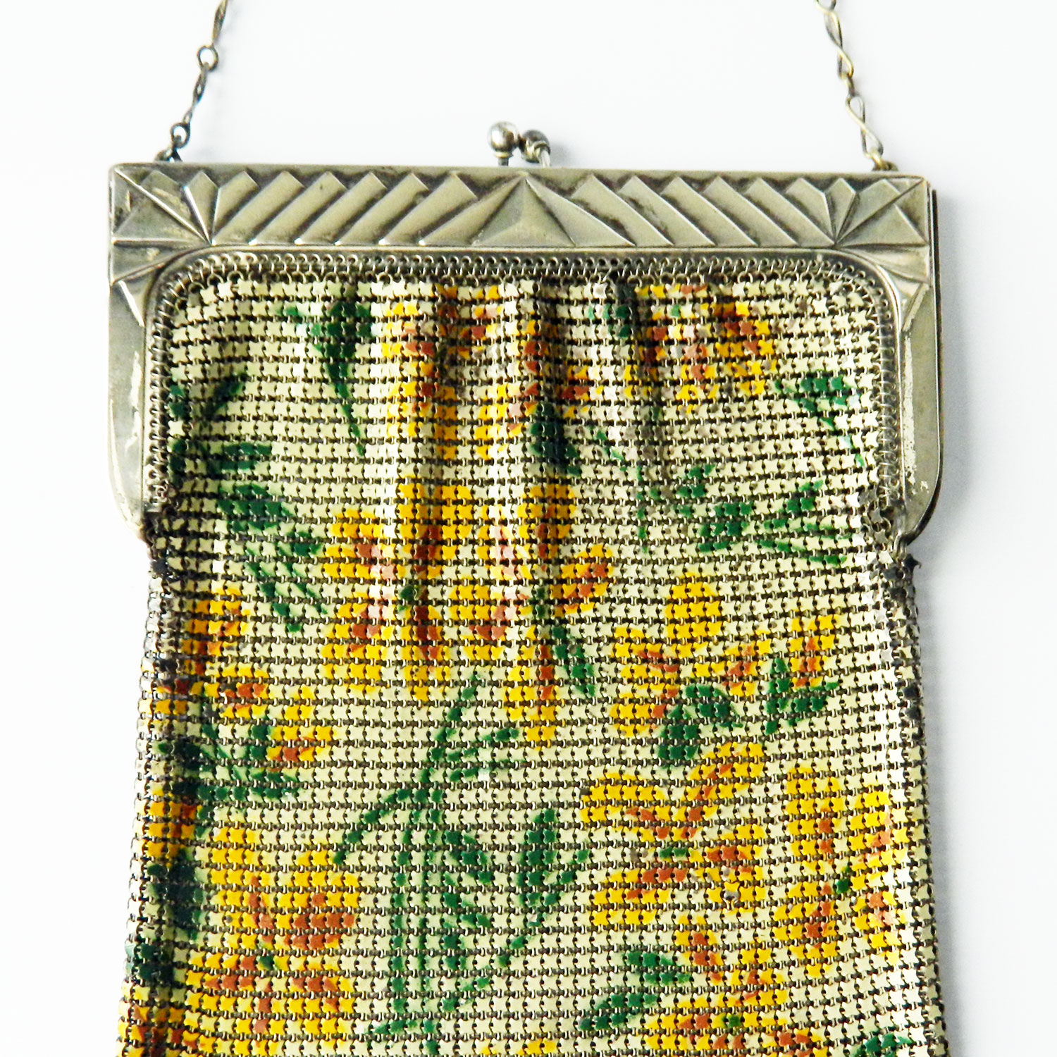 1920's whiting and davis mesh bags