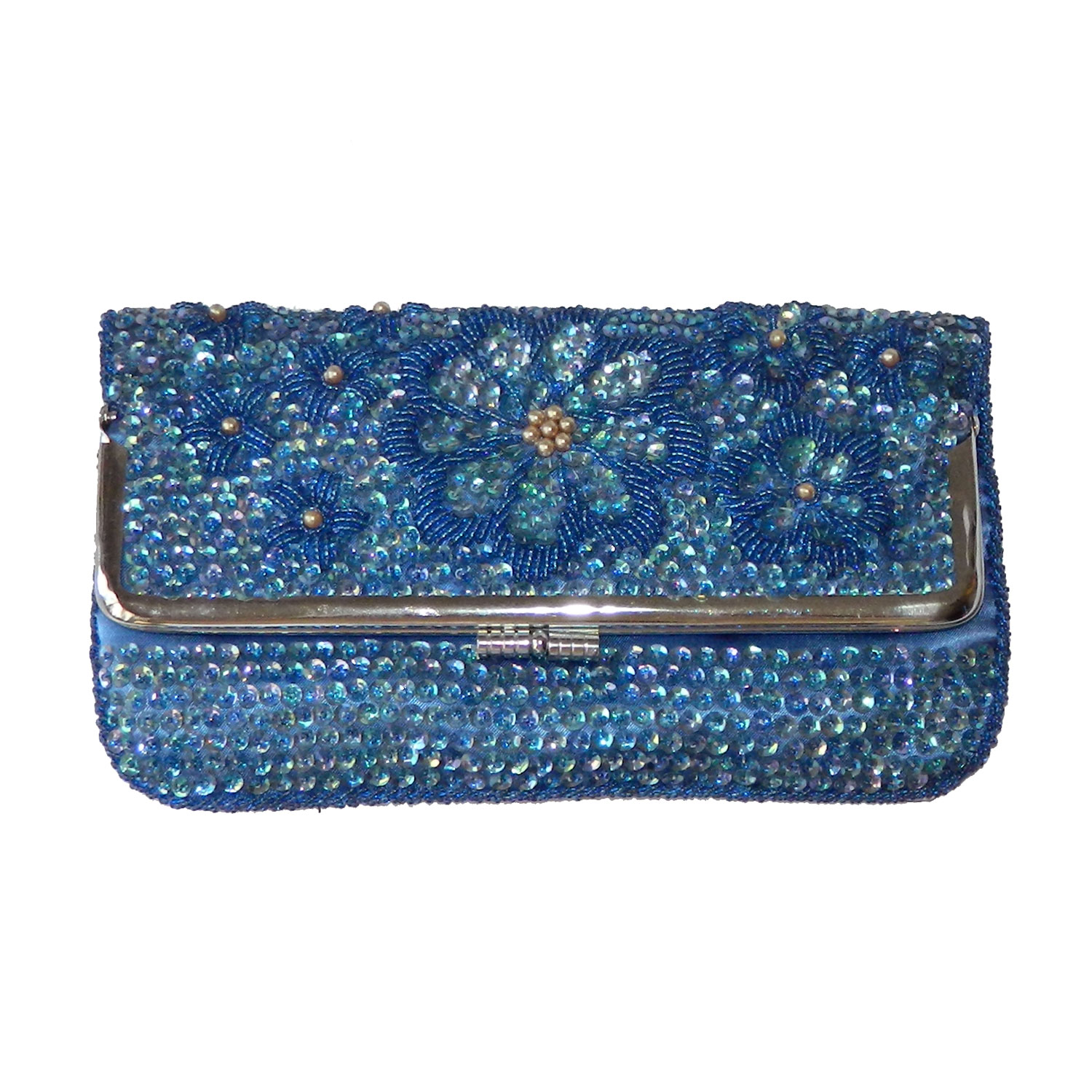 Vintage beaded clutch purse