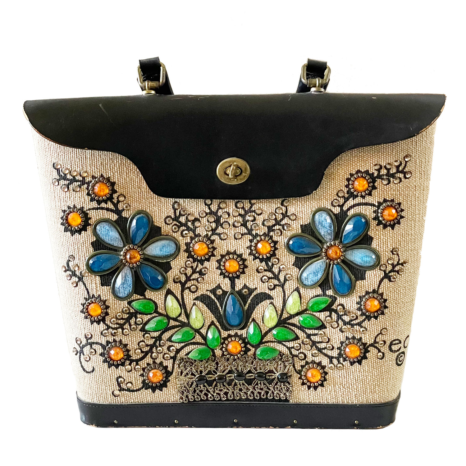 Enid Collins jeweled purse