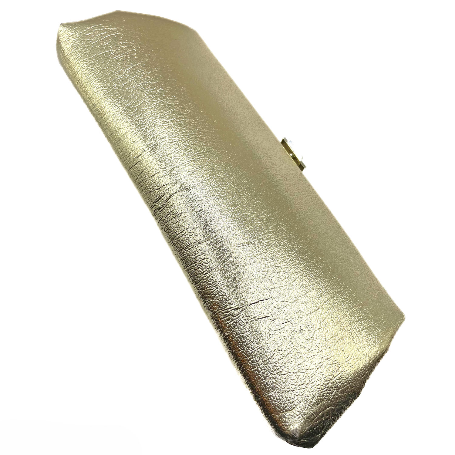 Gold metalic convertable clutch purse