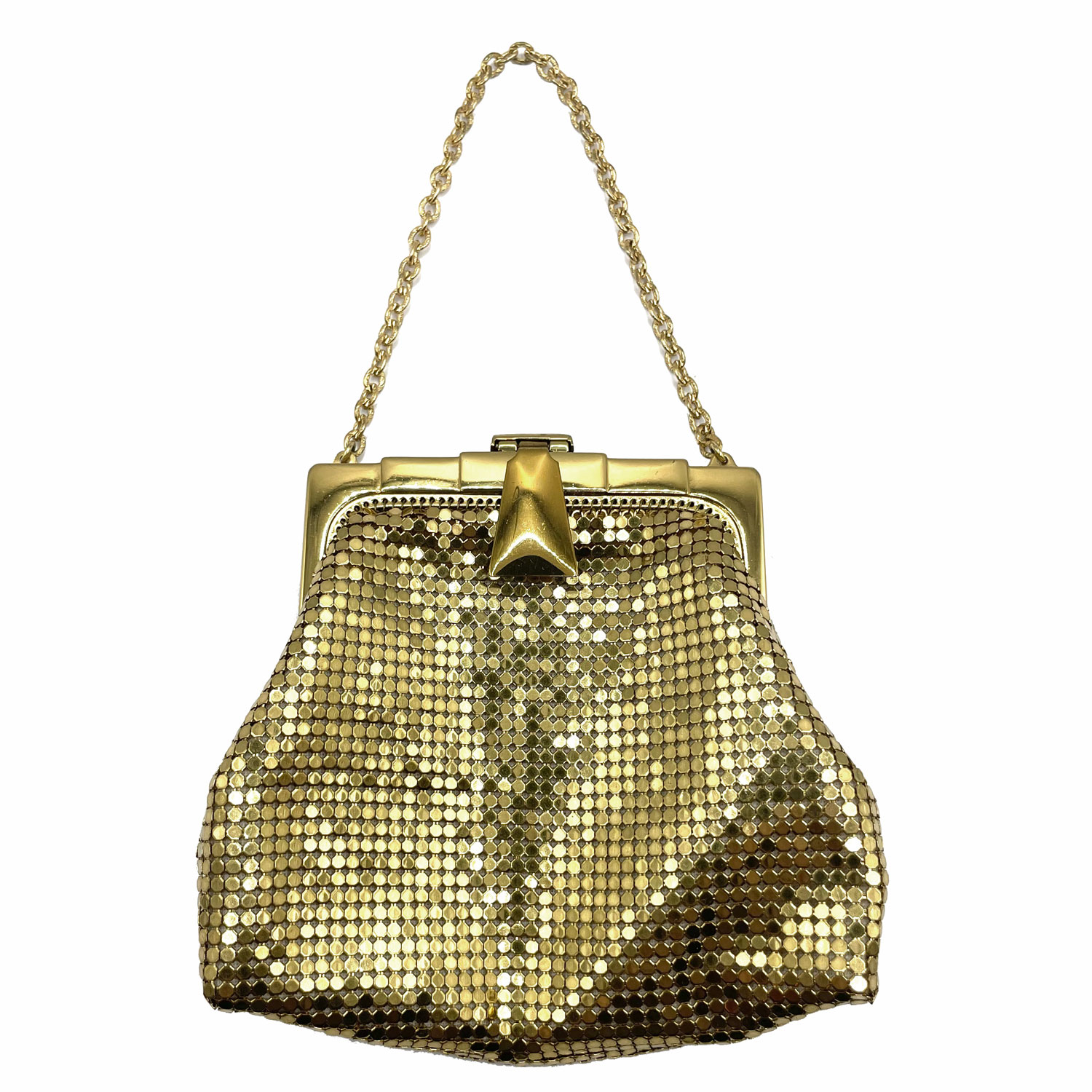 Whiting and Davis mesh handbag