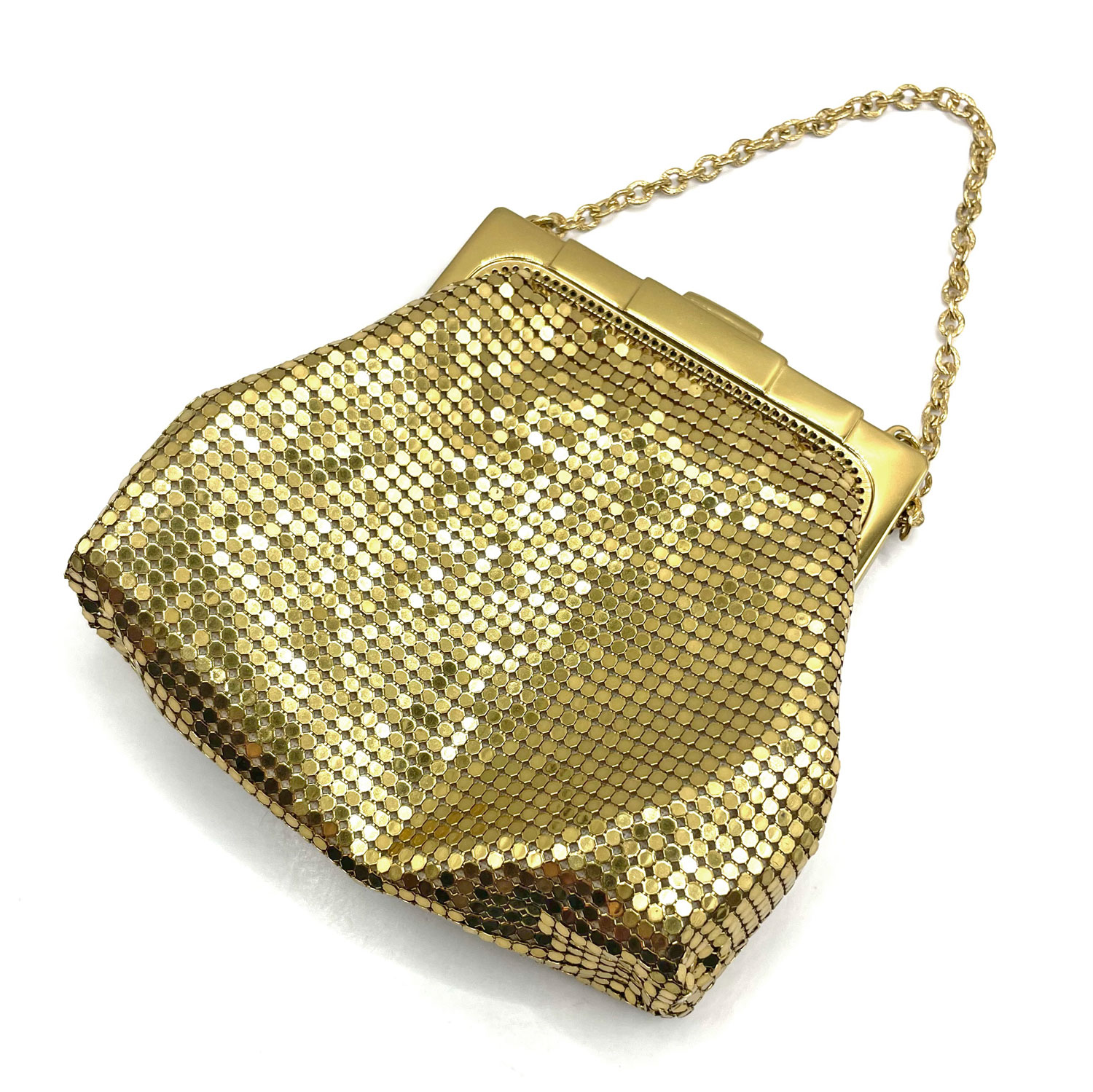 Whiting and Davis mesh handbag