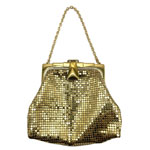 Whiting and Davis mesh handbag