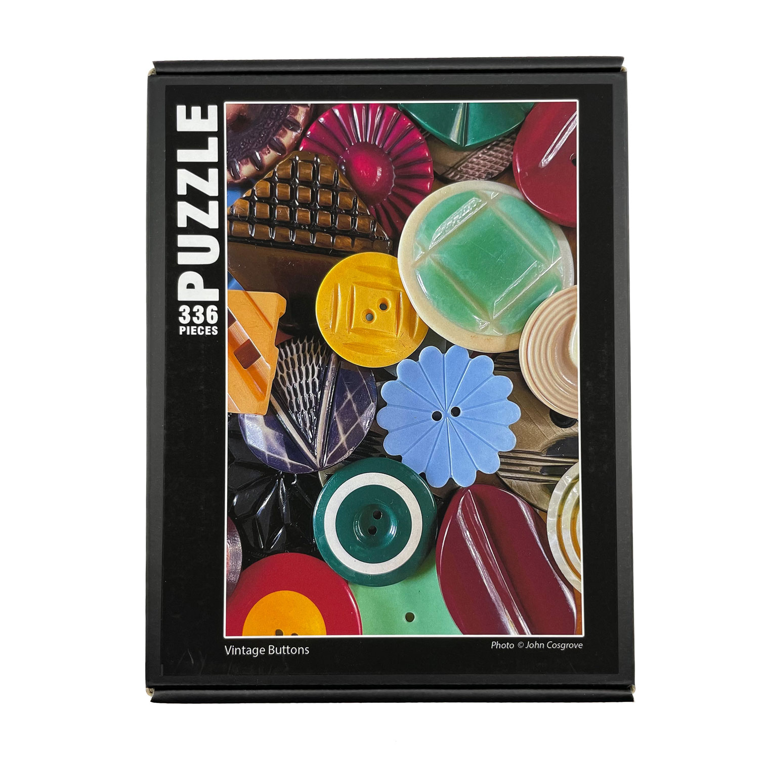 Vintage buttons puzzle