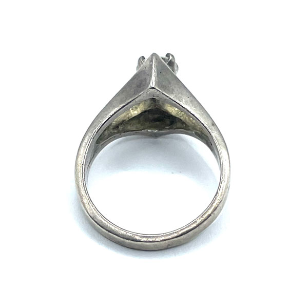 sterling solitaire ring