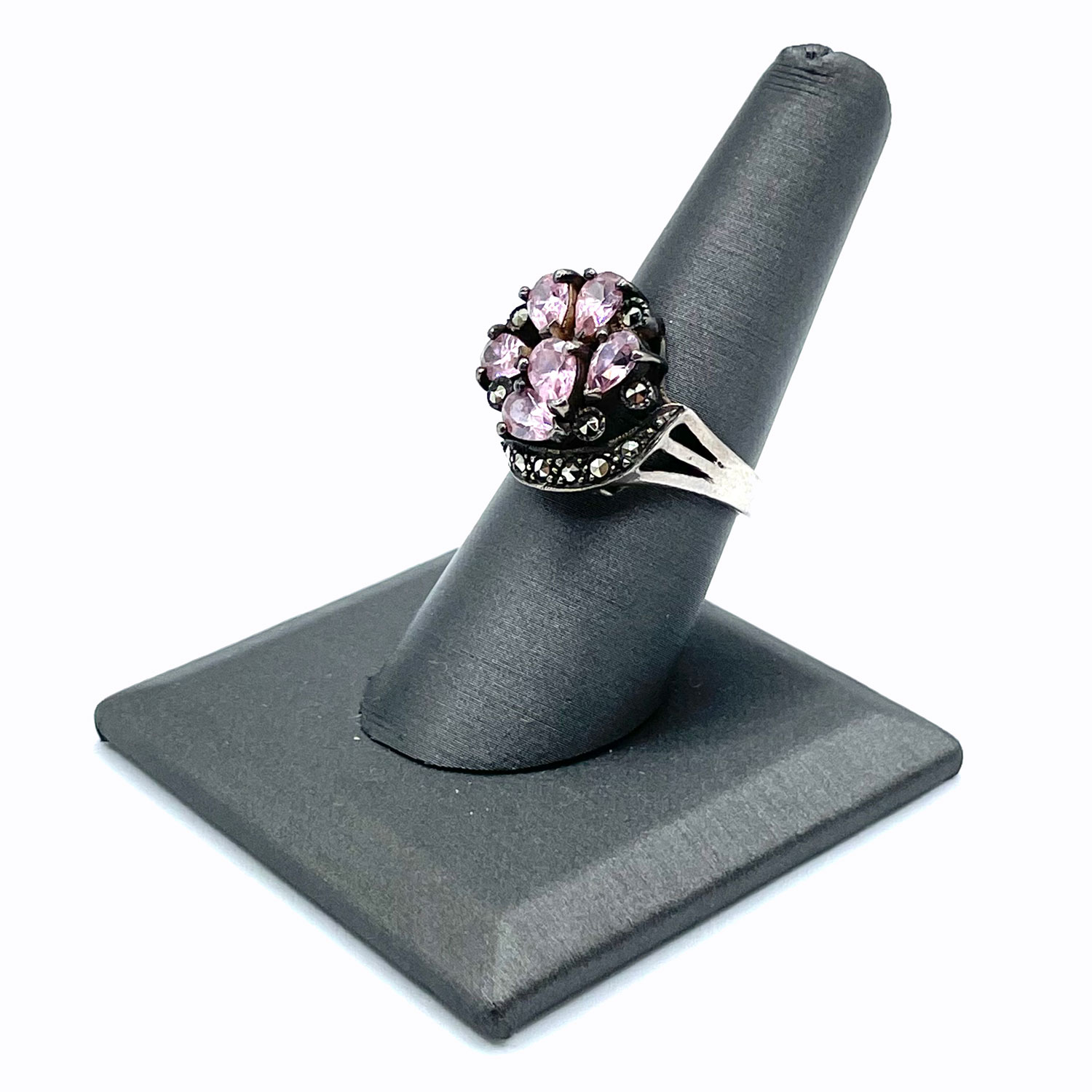 Amethyst cocktail ring