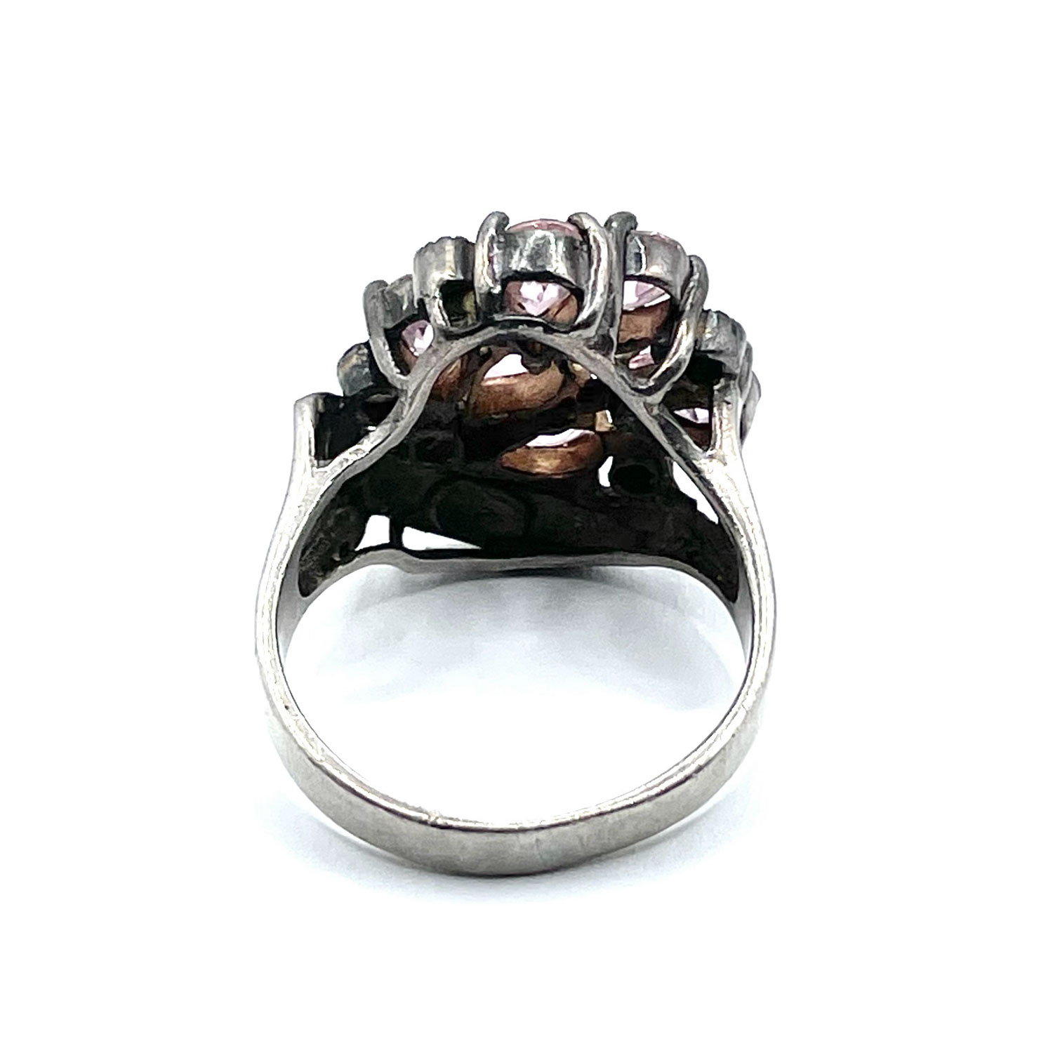 Amethyst cocktail ring