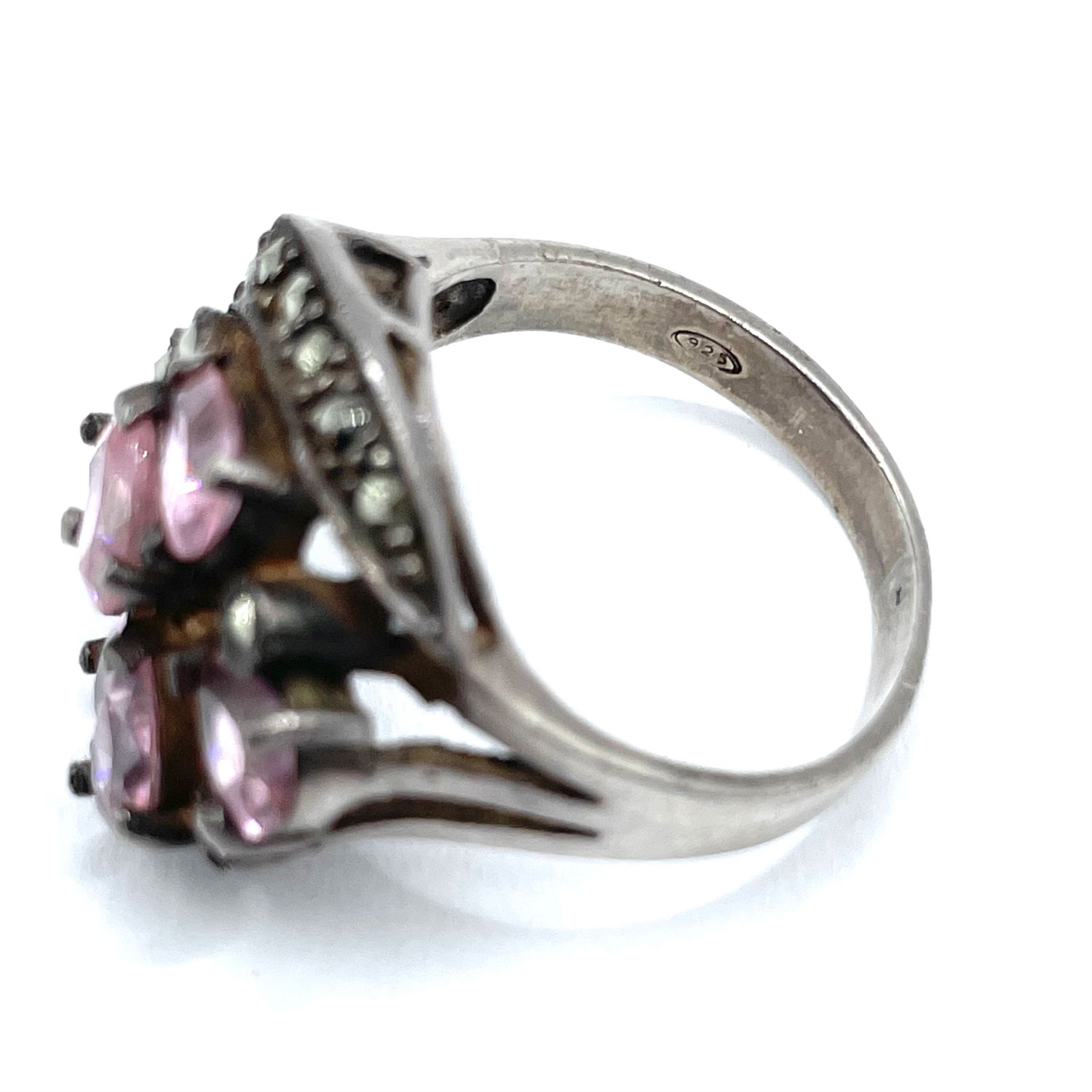 Amethyst cocktail ring